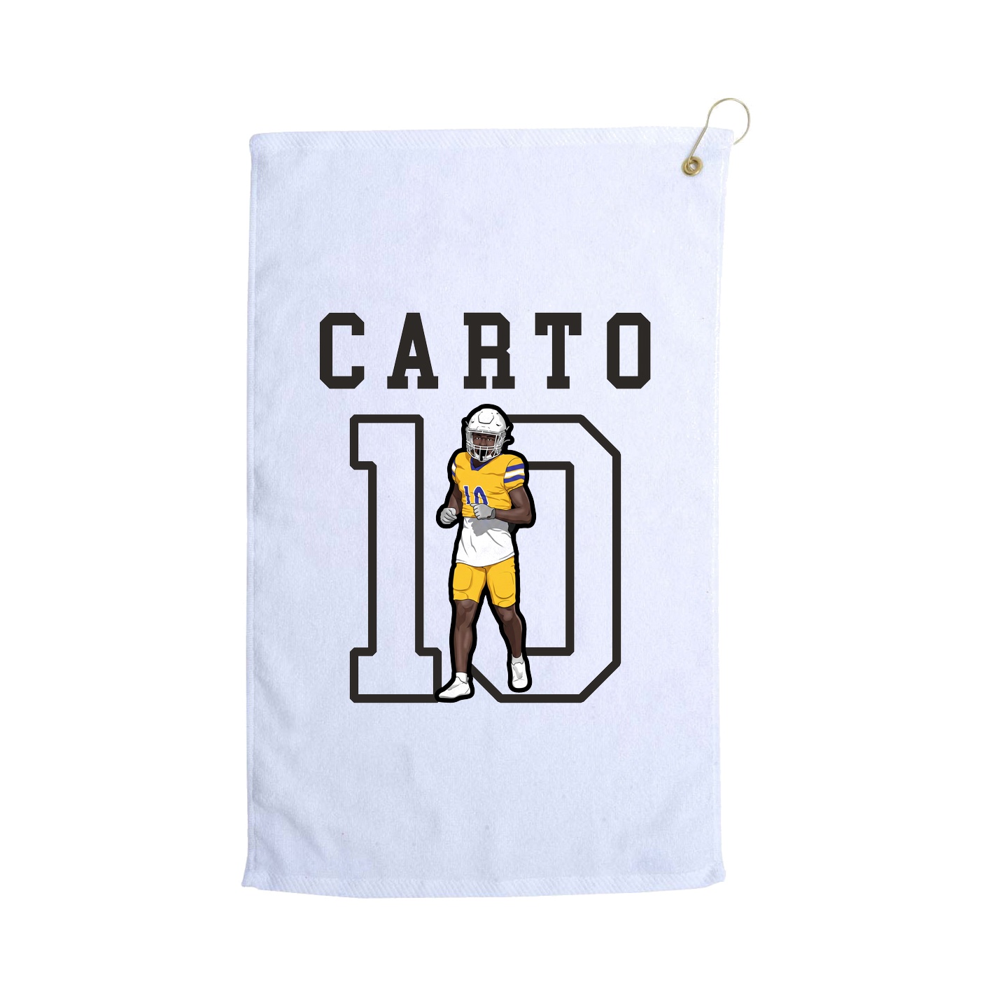 Golf Towel — Shirsey in White