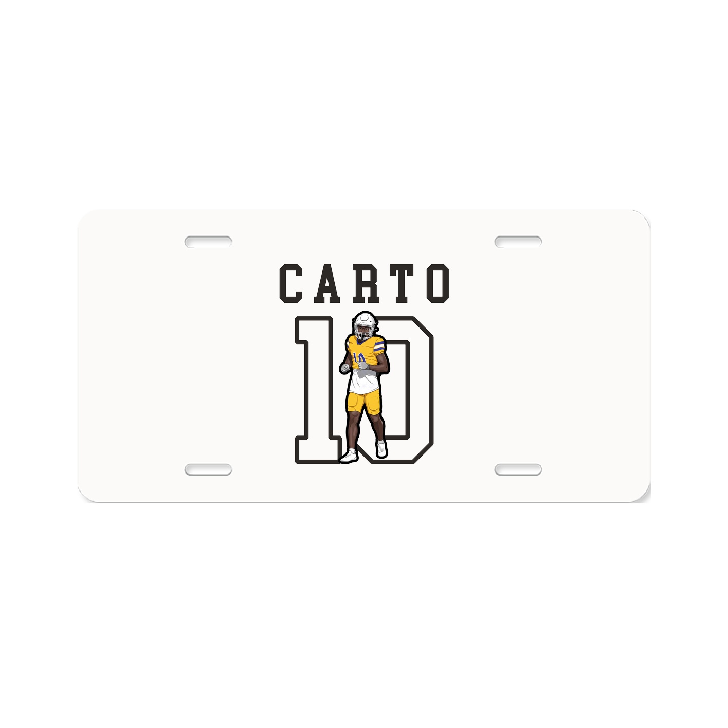 License Plate — Shirsey in Classic