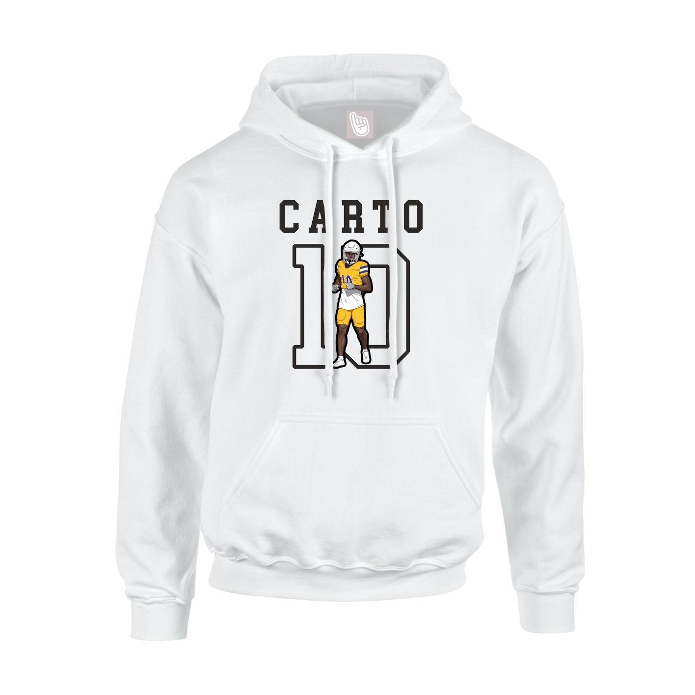 Youth Hoodie — Shirsey in White