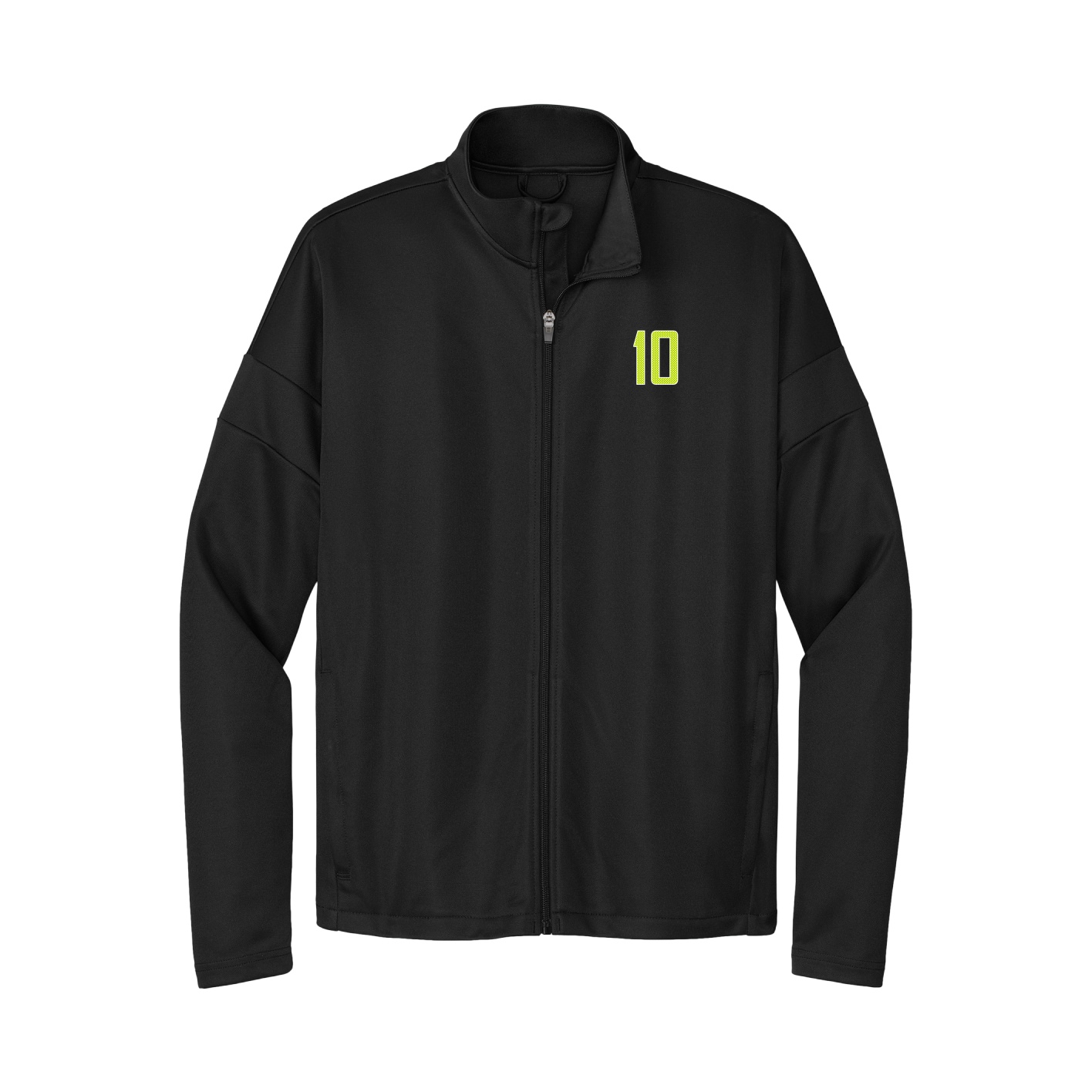 Team Travel Full-Zip Jacket — Front Shirsy in Black