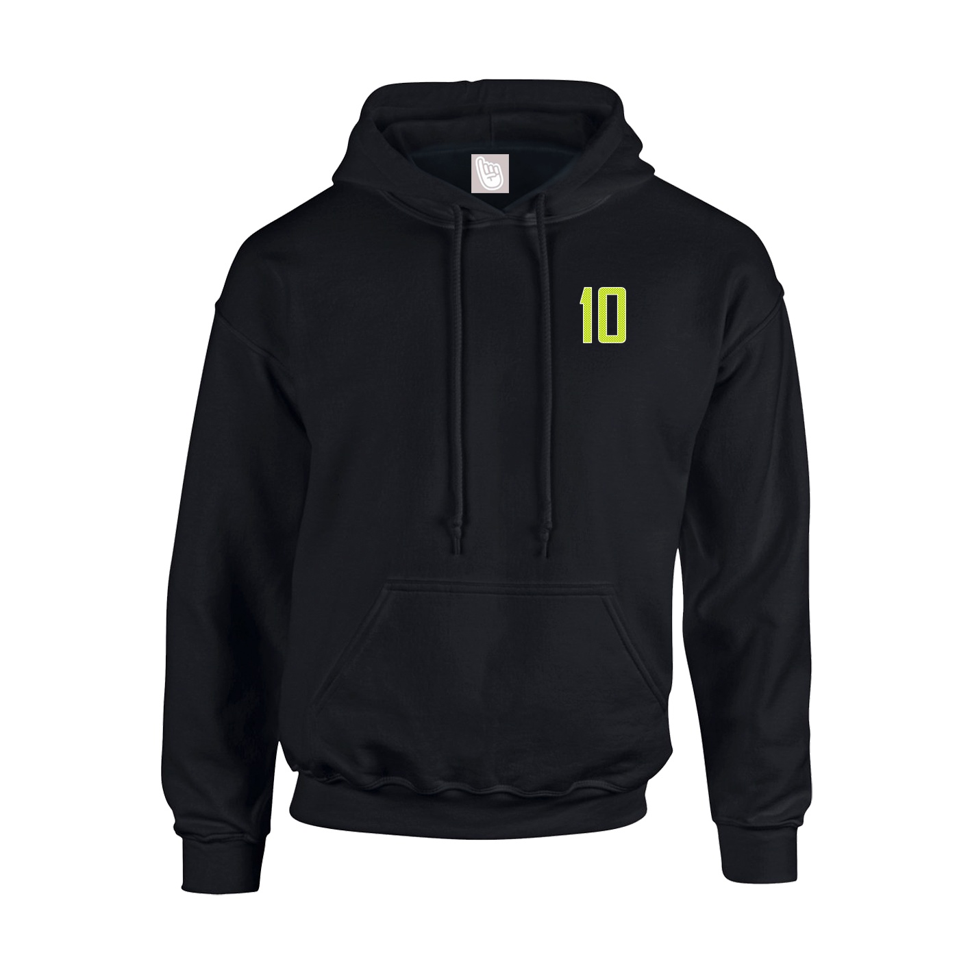 Hoodie — Front Shirsy in Black