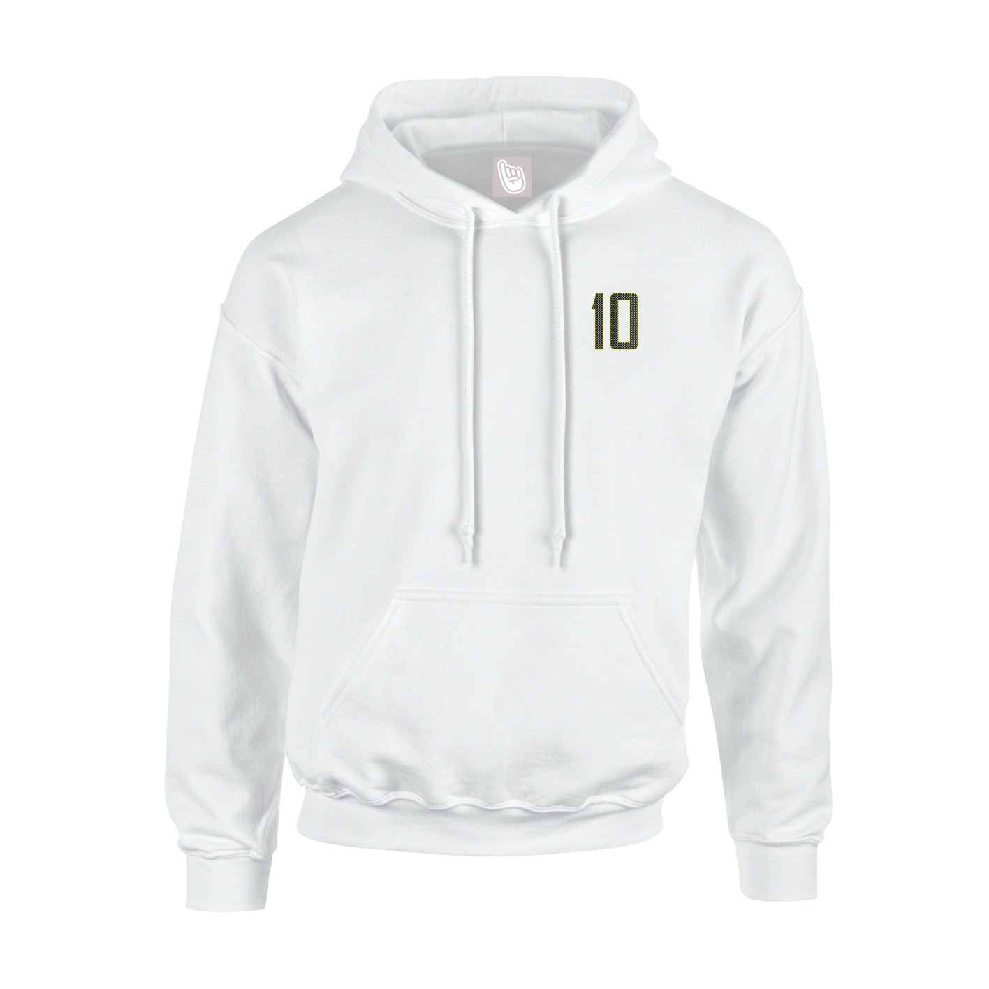 Hoodie — Front Shirsy in White