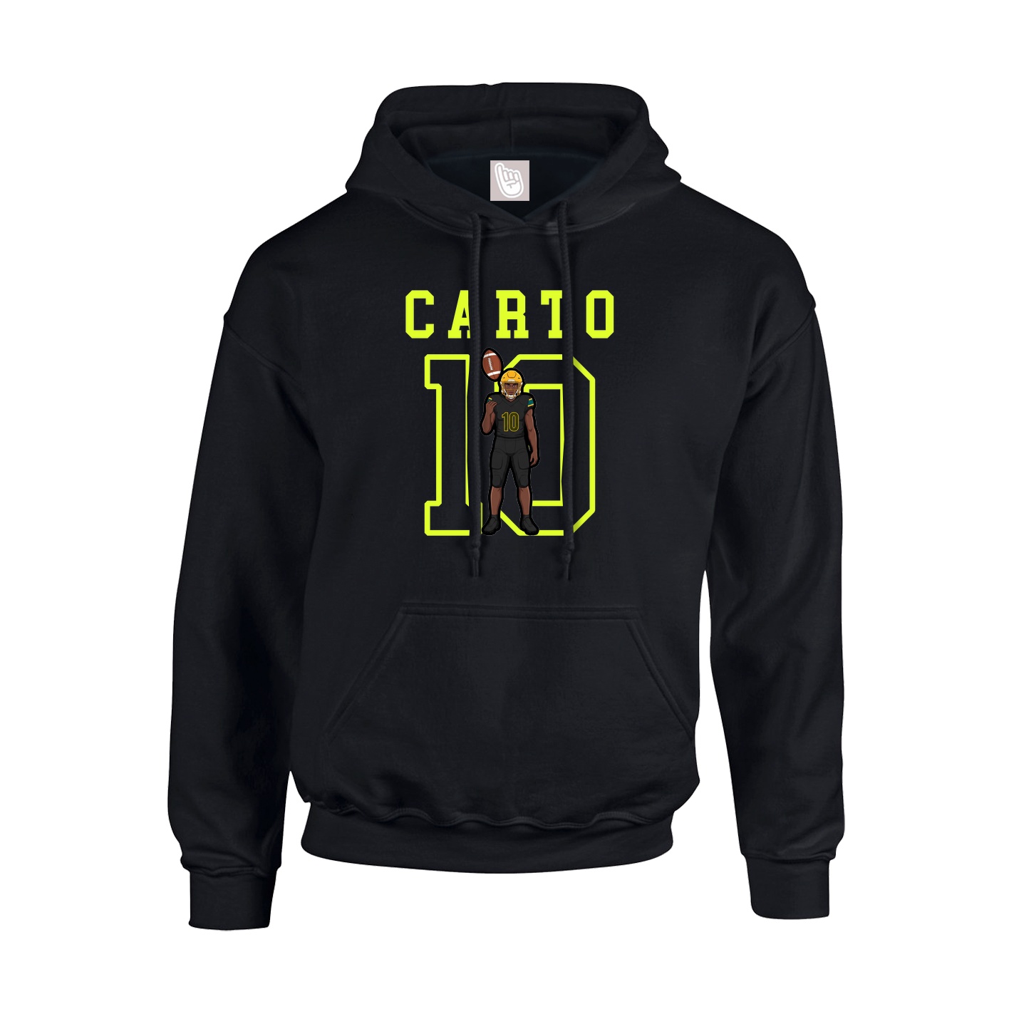 Youth Hoodie — Shirsey in Black
