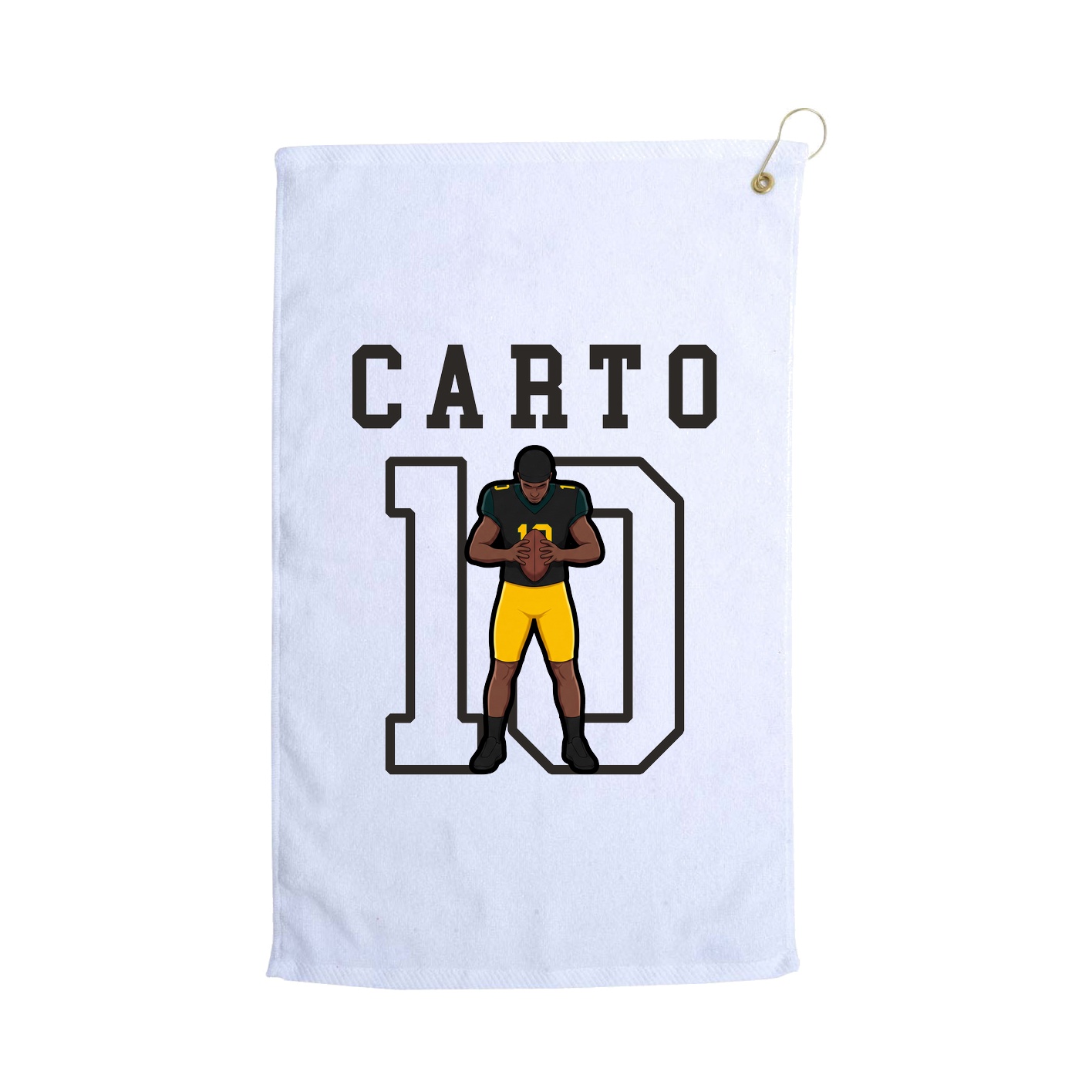 Golf Towel — Shirsey in White