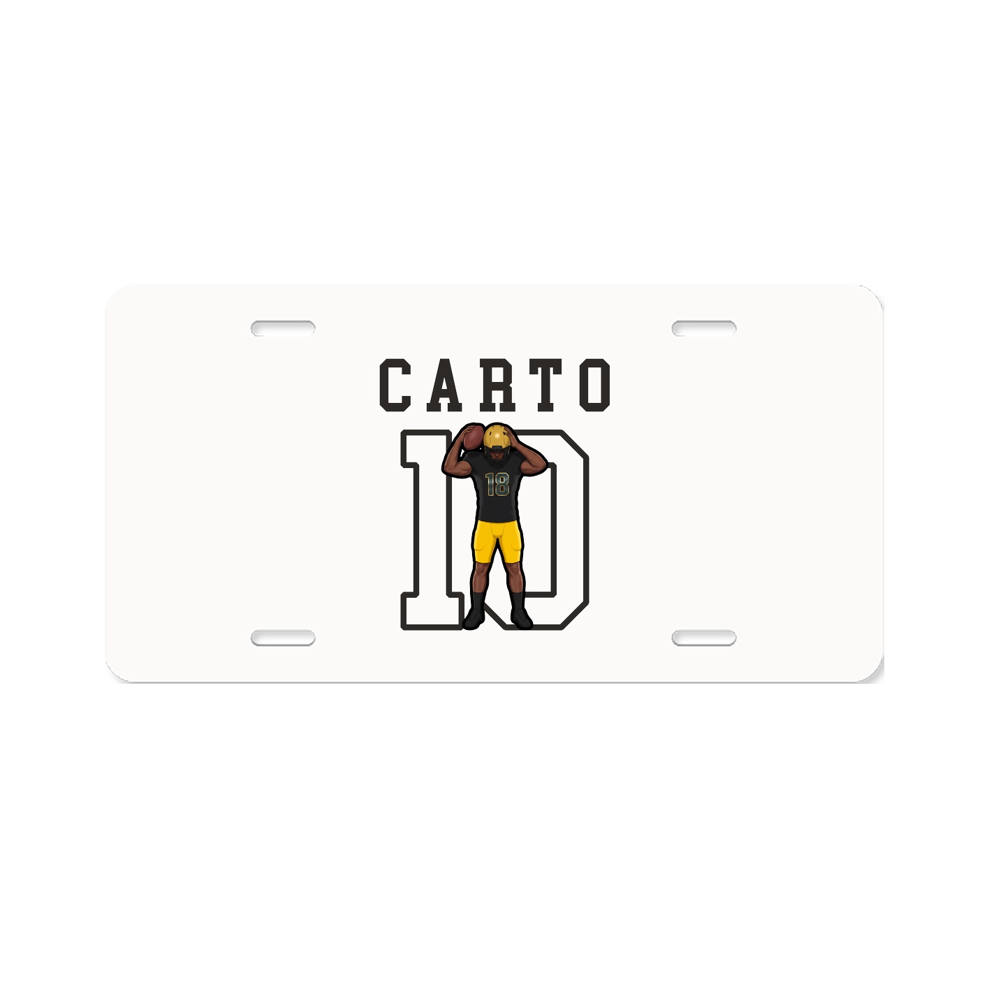 License Plate — Shirsey in Classic