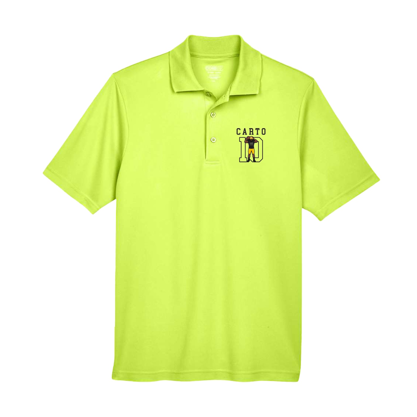Performance Polo — Shirsey in Yellow