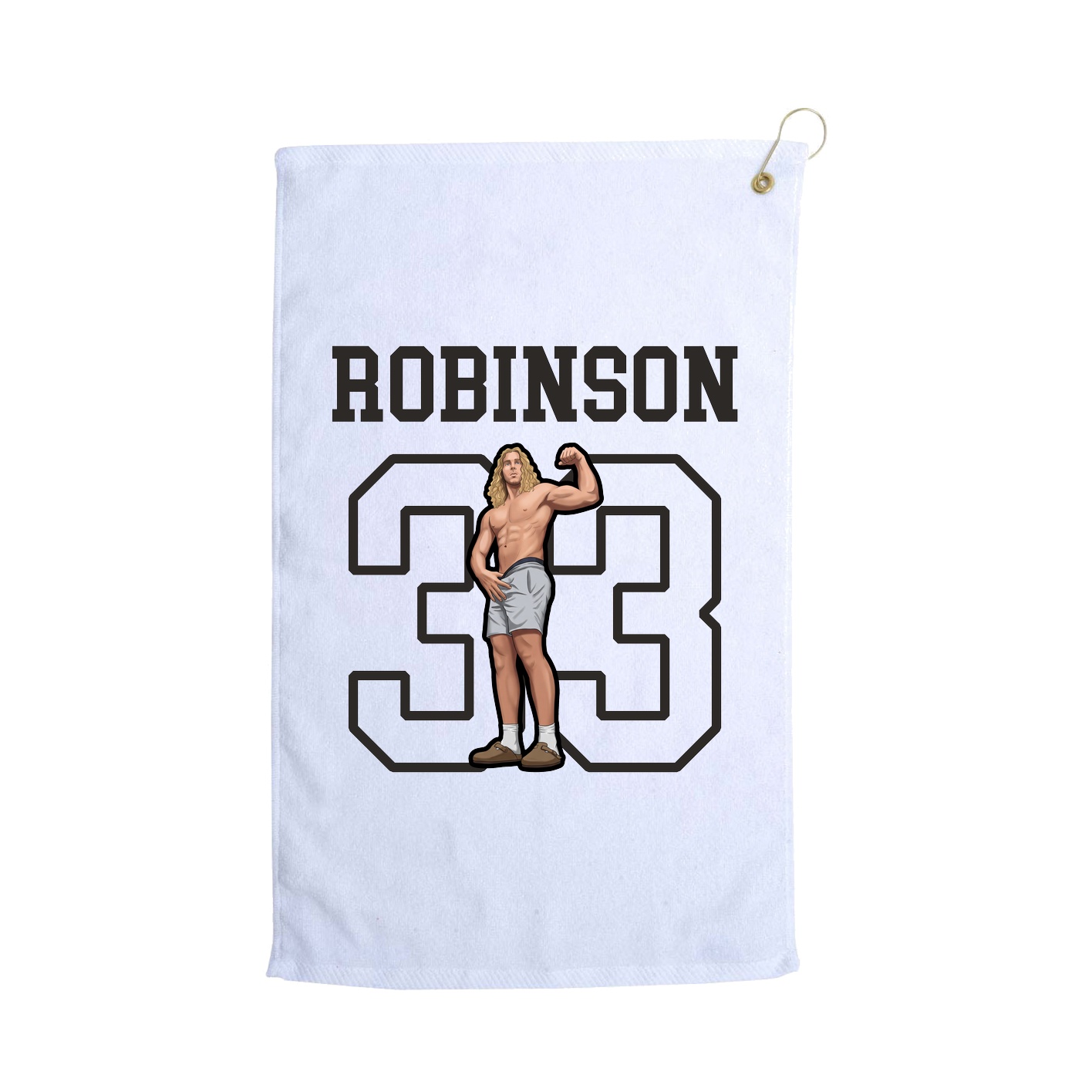Golf Towel — Shirsey in White