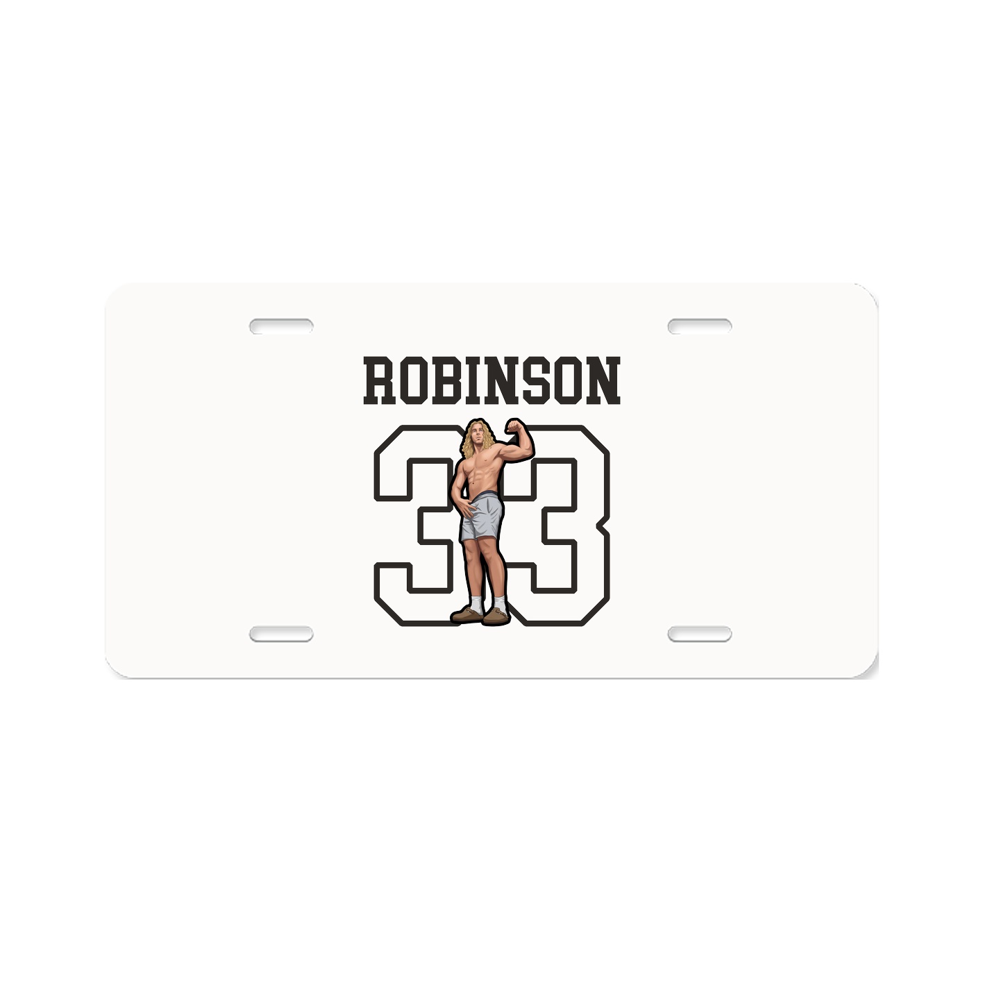 License Plate — Shirsey in Classic