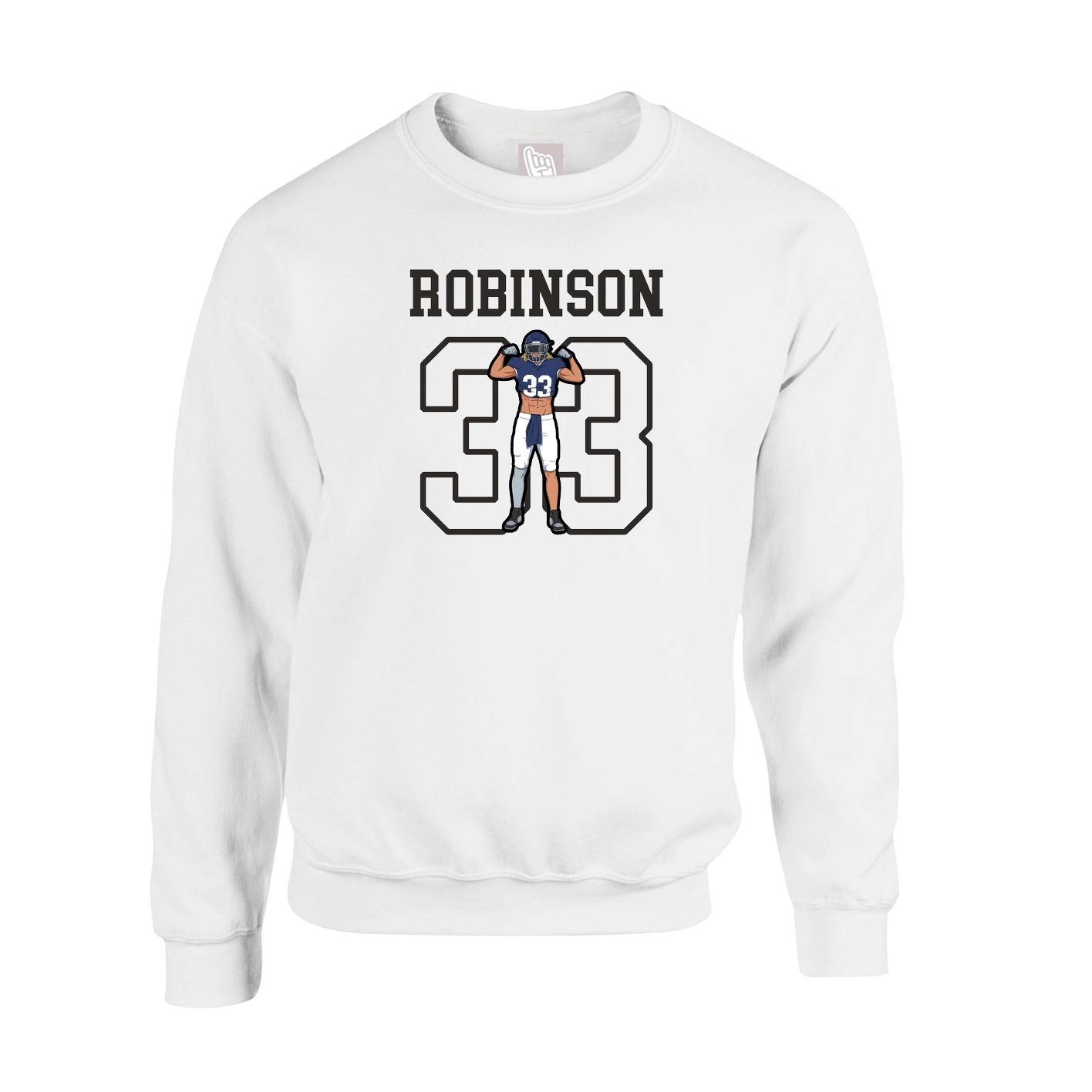 Fleece Crew — Shirsey in White