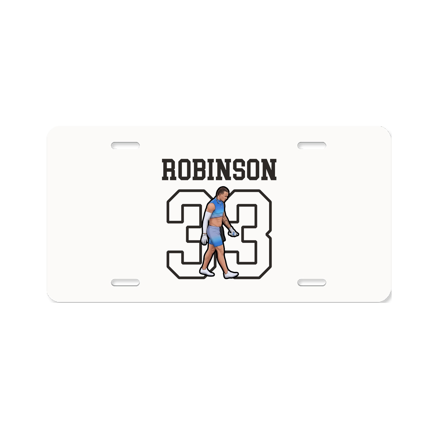 License Plate — Shirsey in Classic
