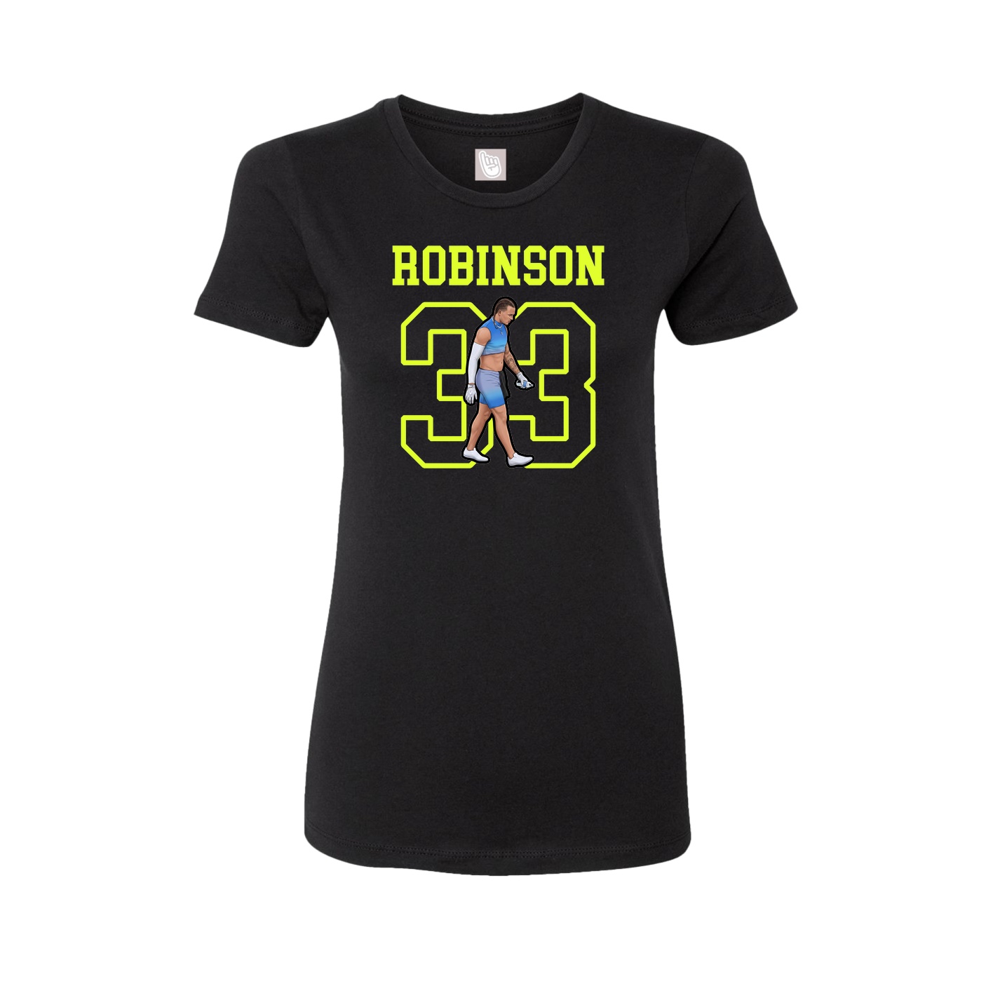 Fitted Women's Tee — Shirsey in Black
