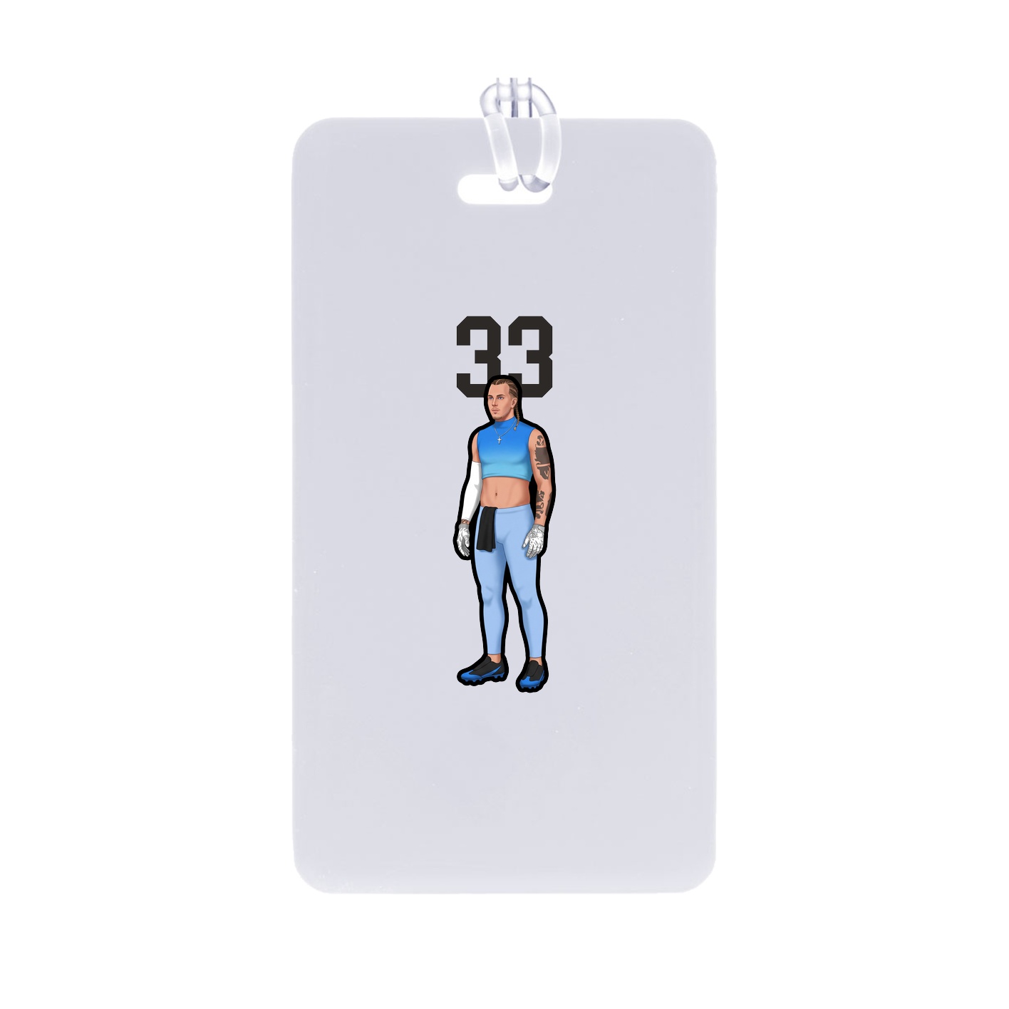 Bag Tag — Number Top in Classic