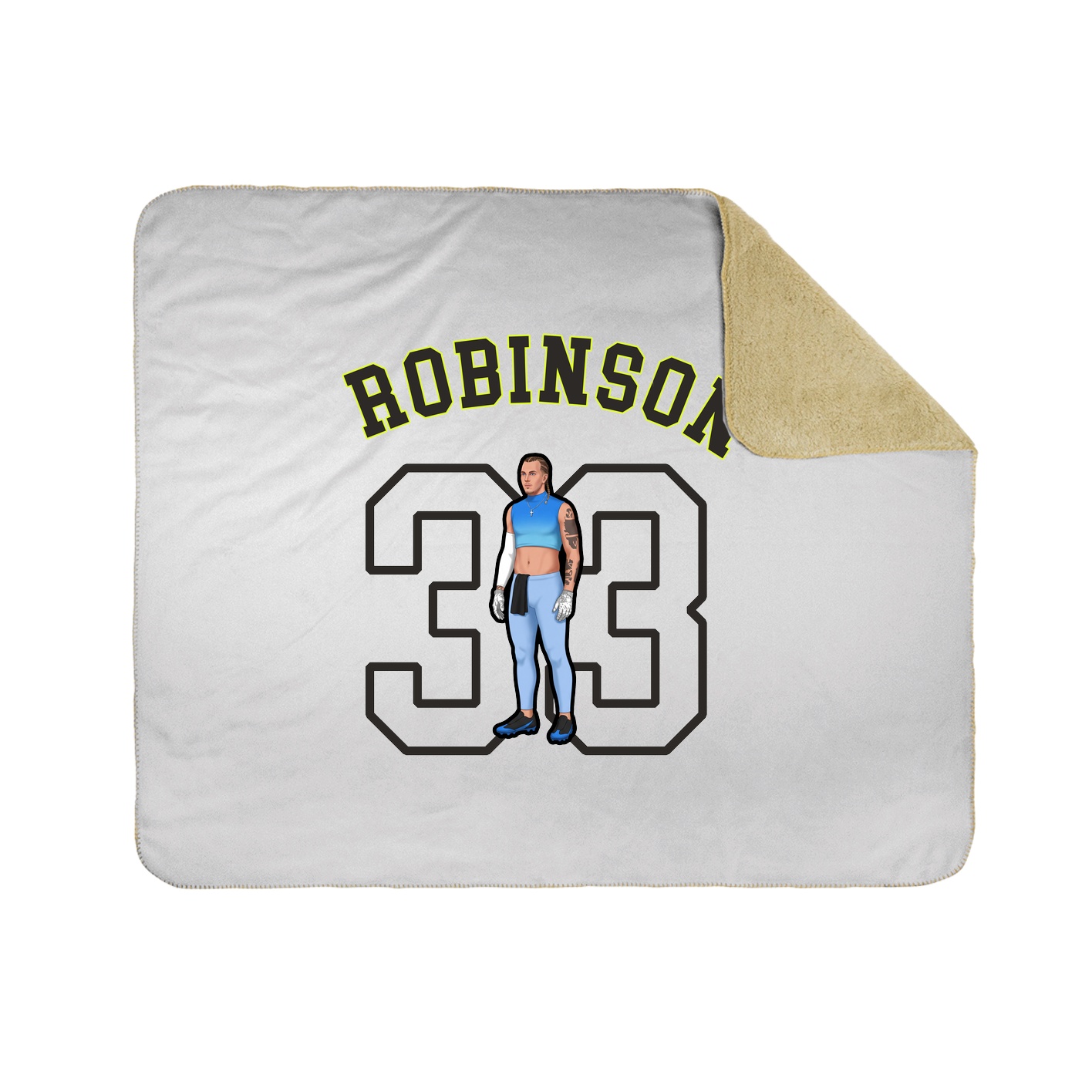 Throw Blanket — Shirsey Arch in White