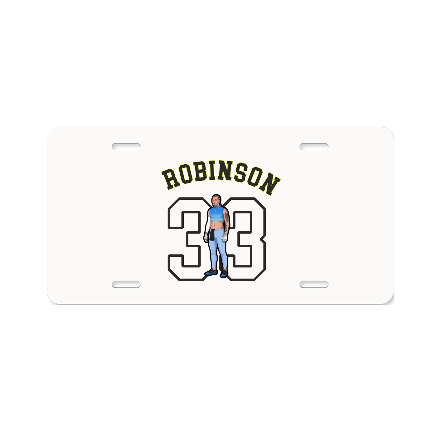 License Plate — Shirsey Arch in Classic