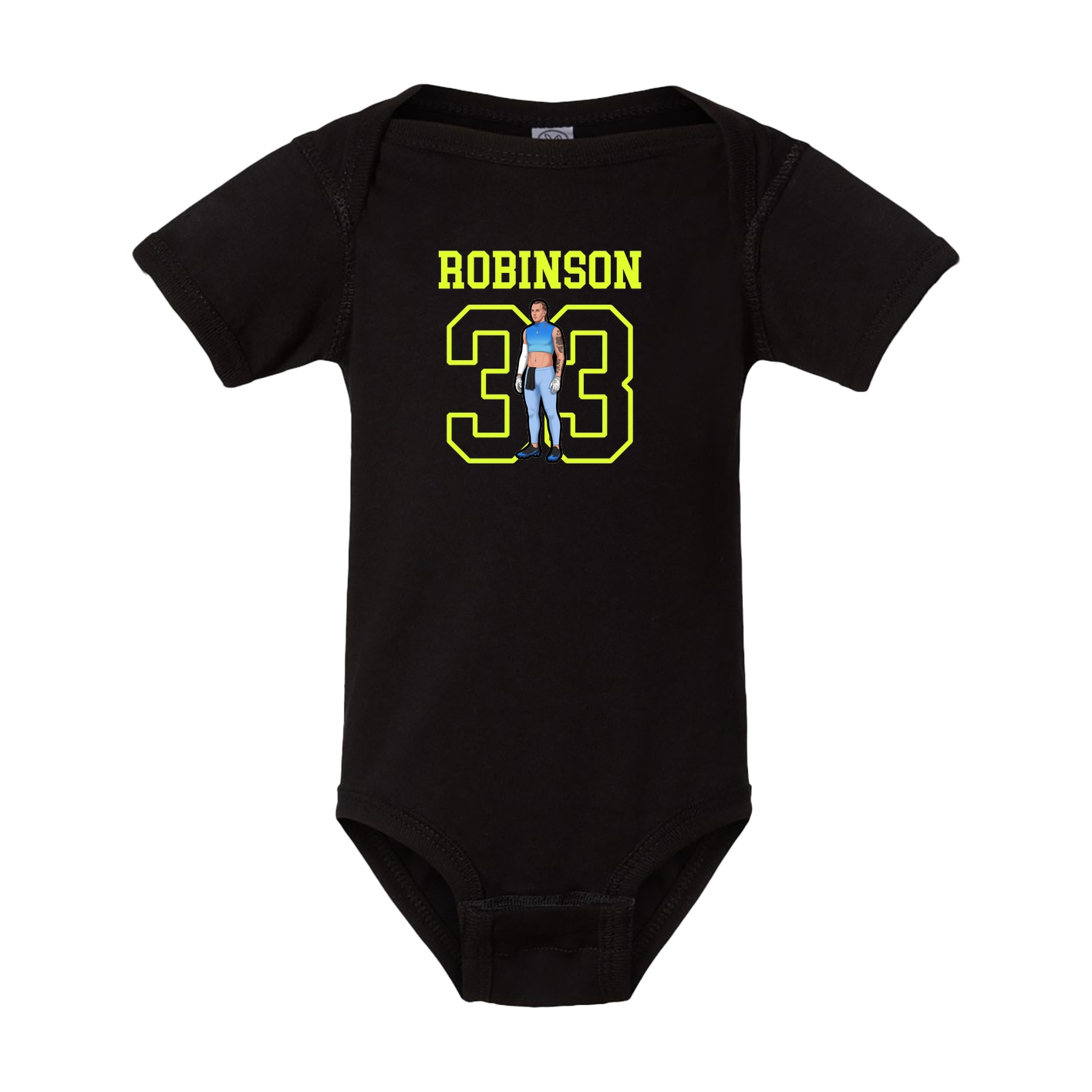 Baby Onesie — Shirsey in Black