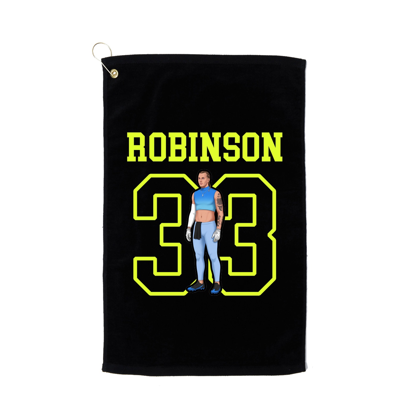 Golf Towel — Shirsey in Black