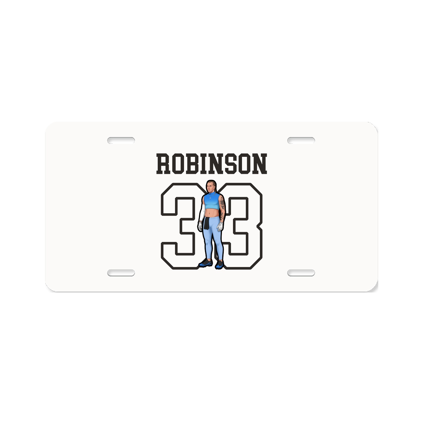 License Plate — Shirsey in Classic