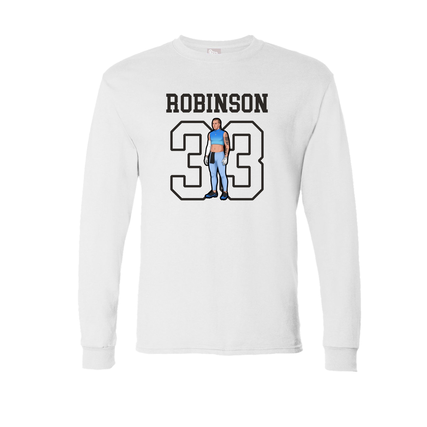 Long Sleeve Tee — Shirsey in White