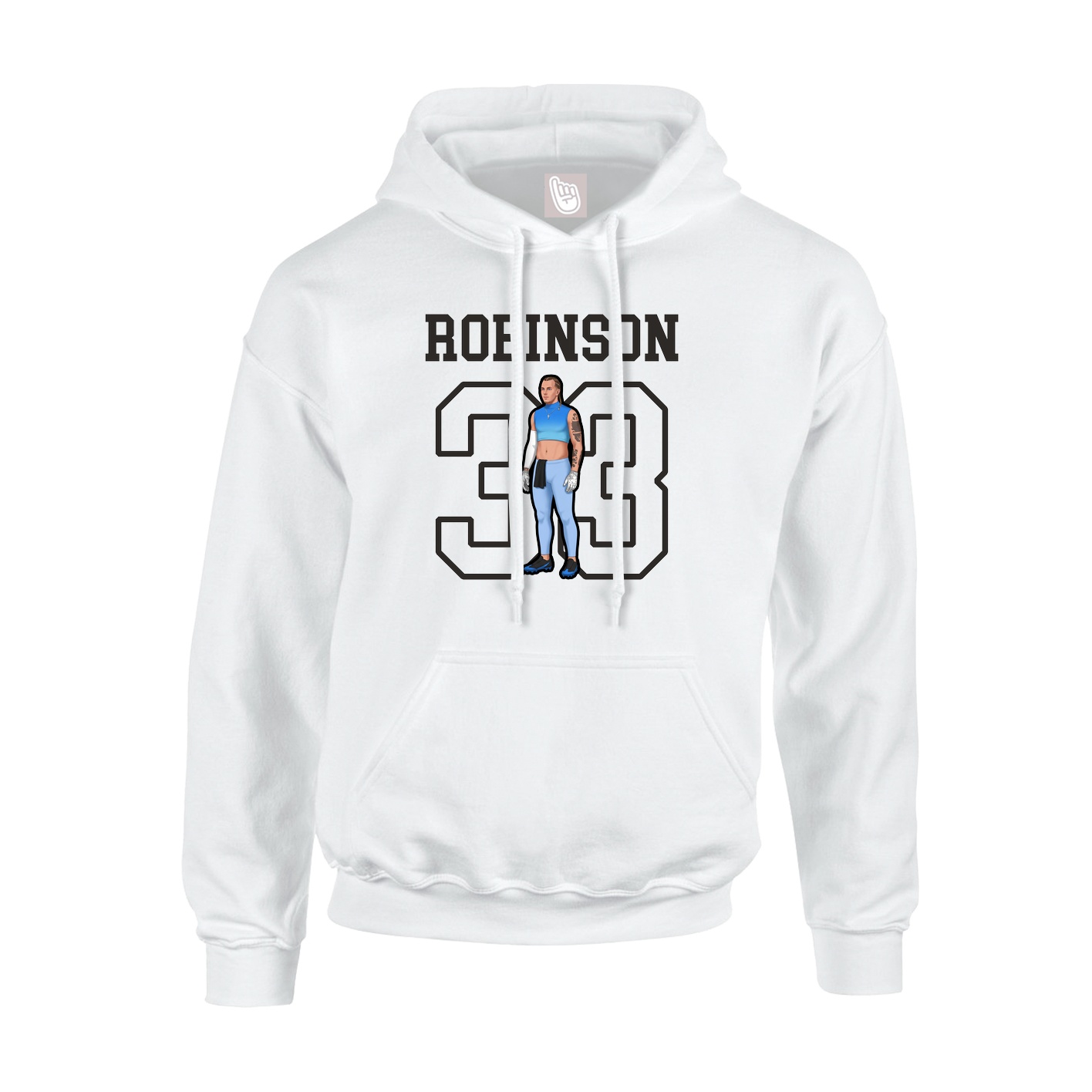 Youth Hoodie — Shirsey in White