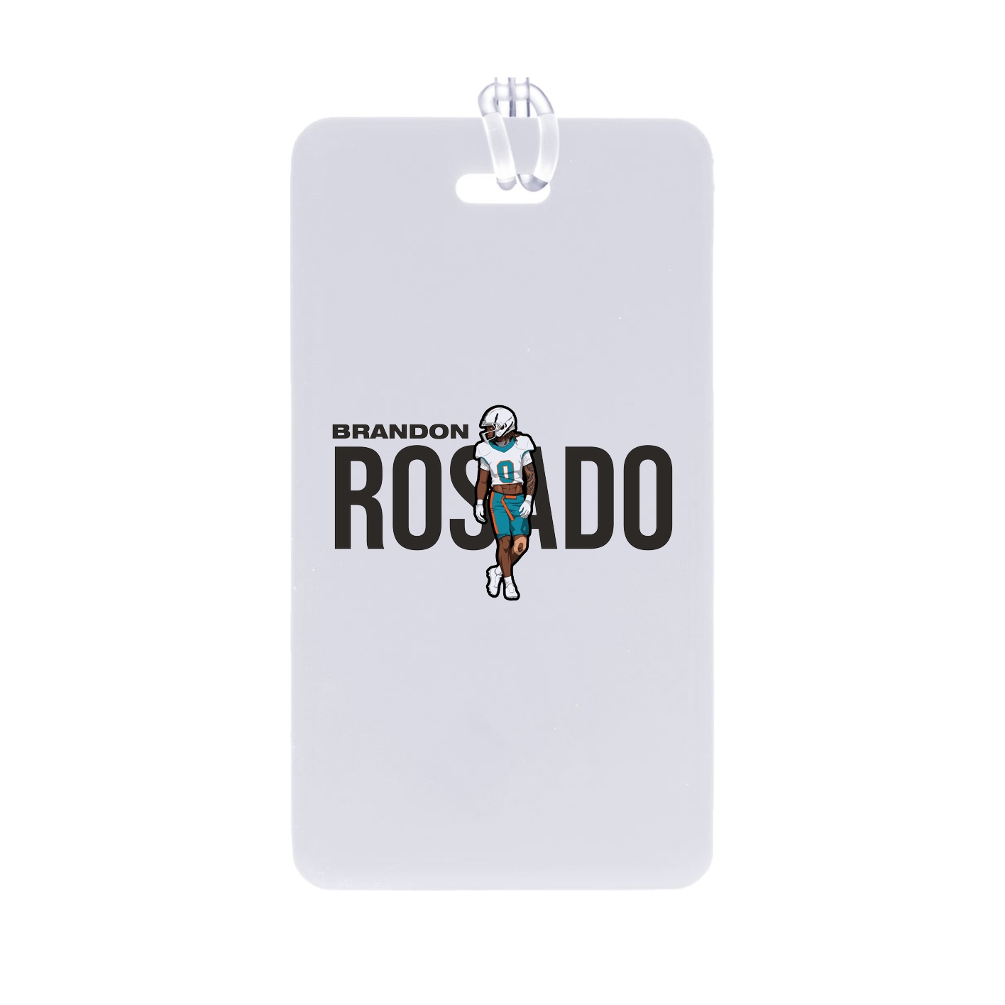Bag Tag — Player Name in Classic