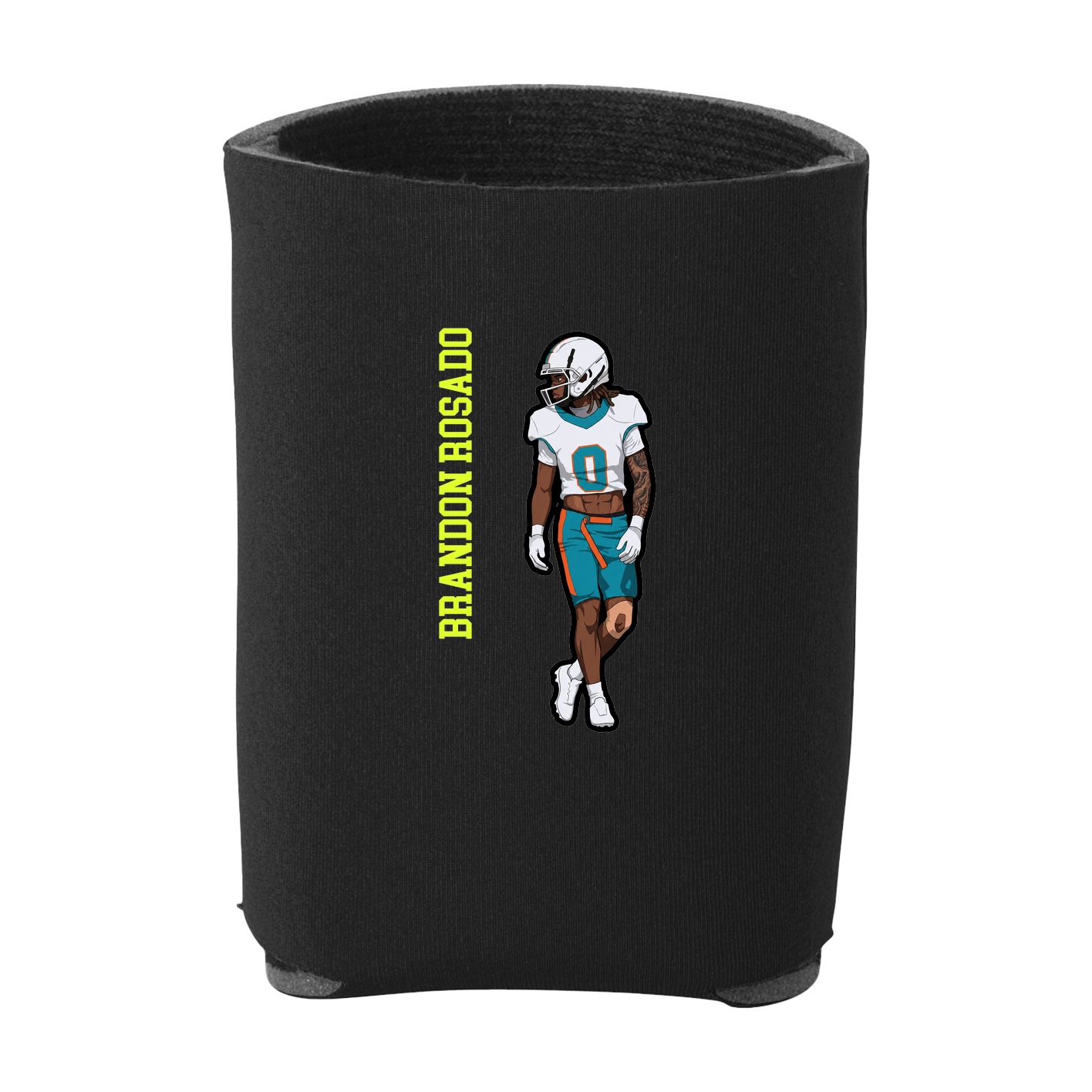 Can Holder — Name Vertical in Black