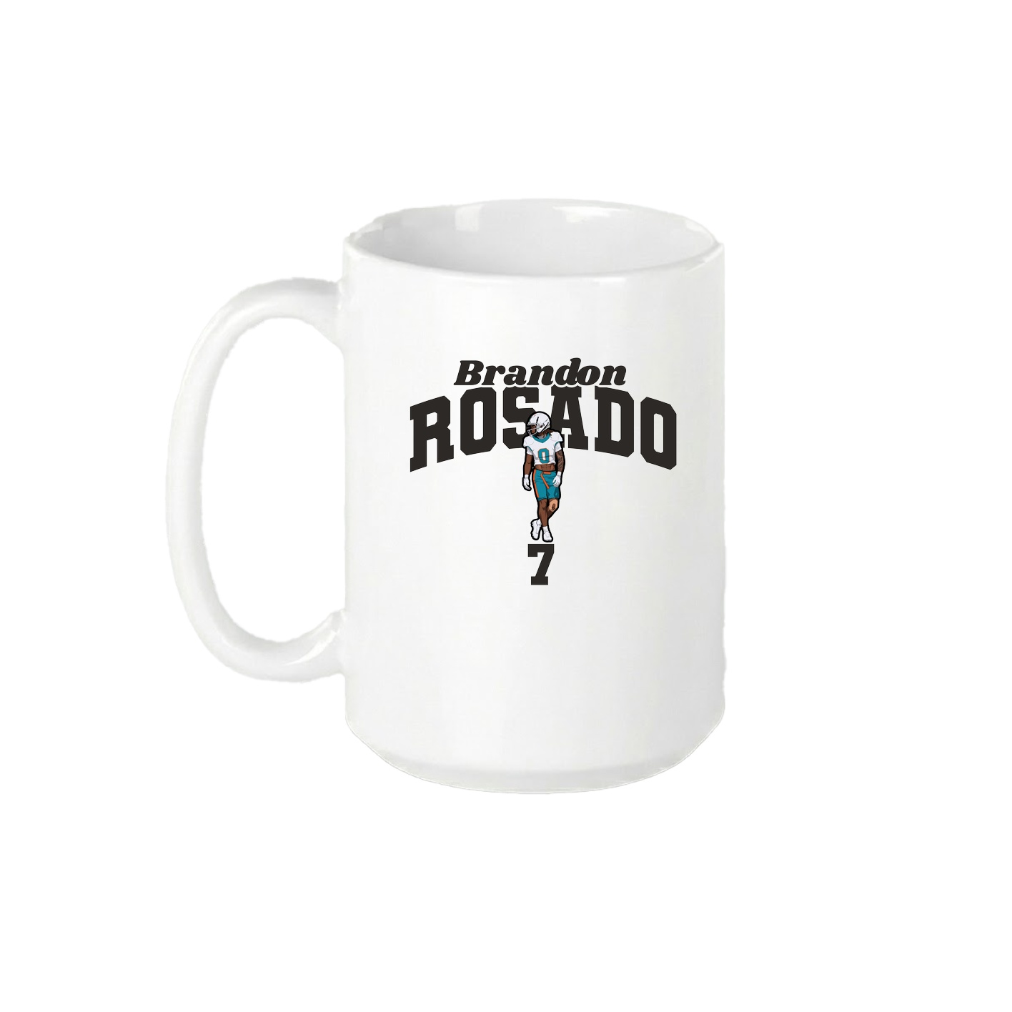 15oz Coffee Mug — Signature Arch in White