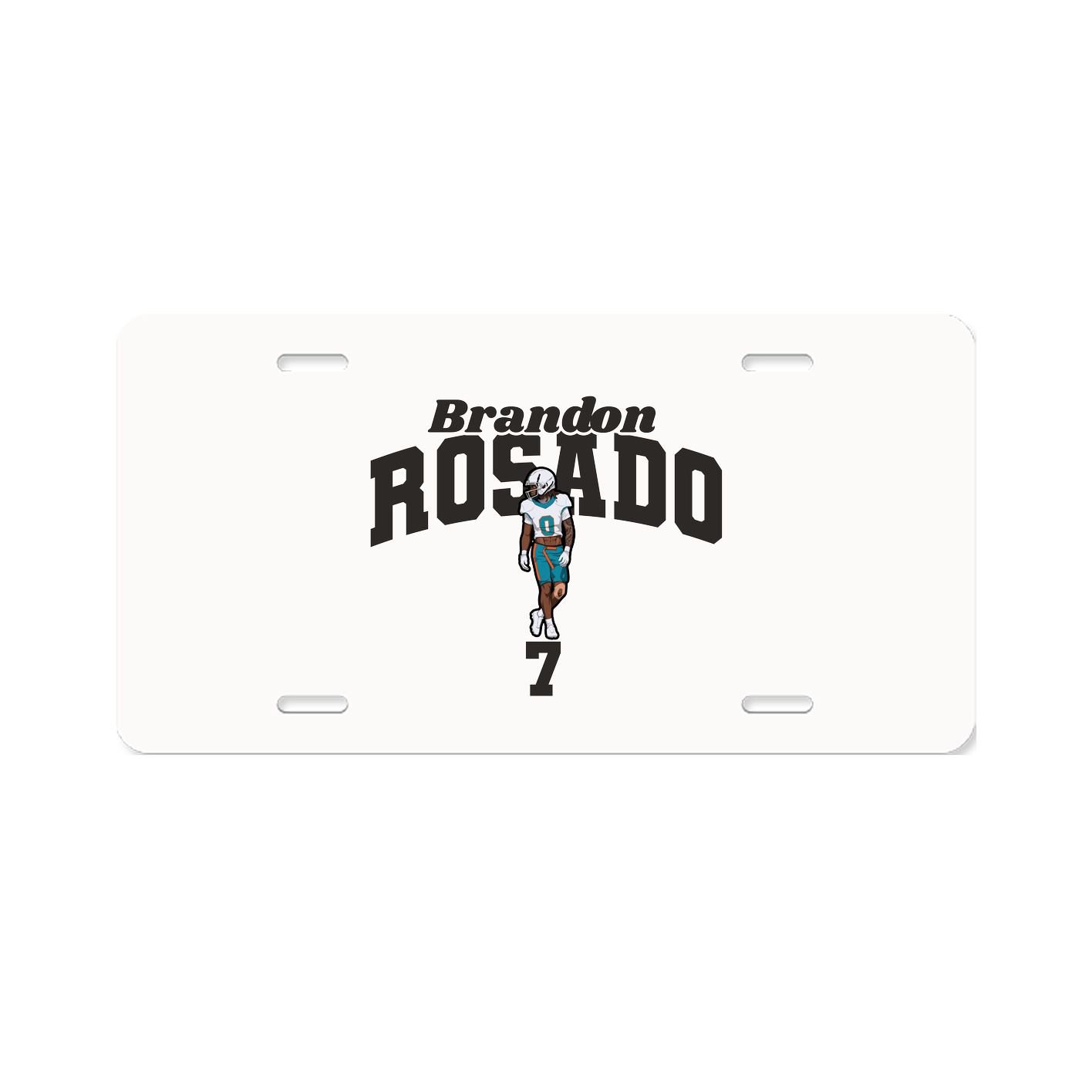 License Plate — Signature Arch in Classic
