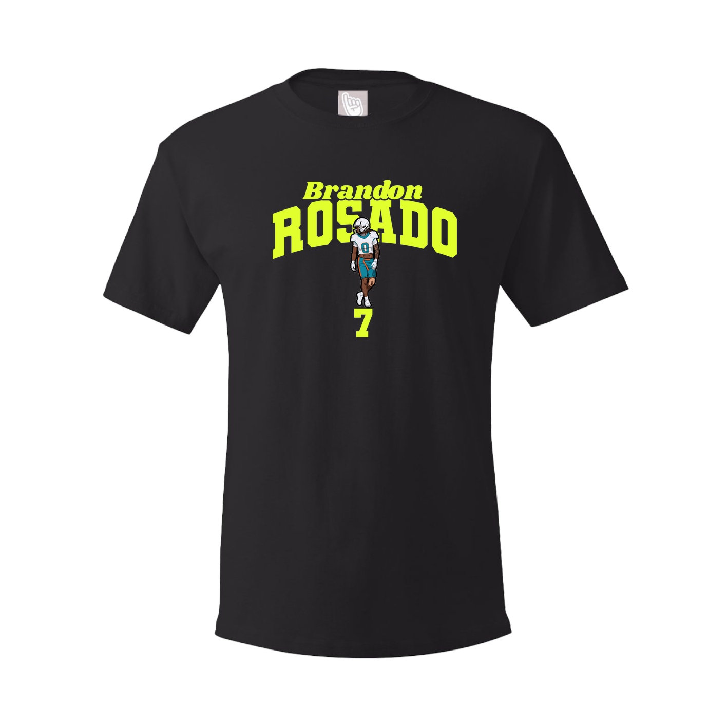 Youth Tee — Signature Arch in Black