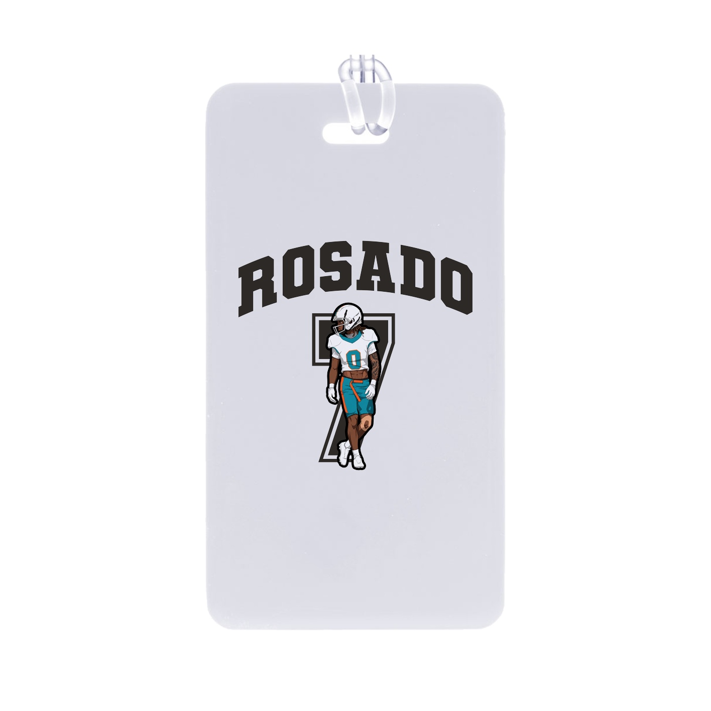Bag Tag — Number in Classic