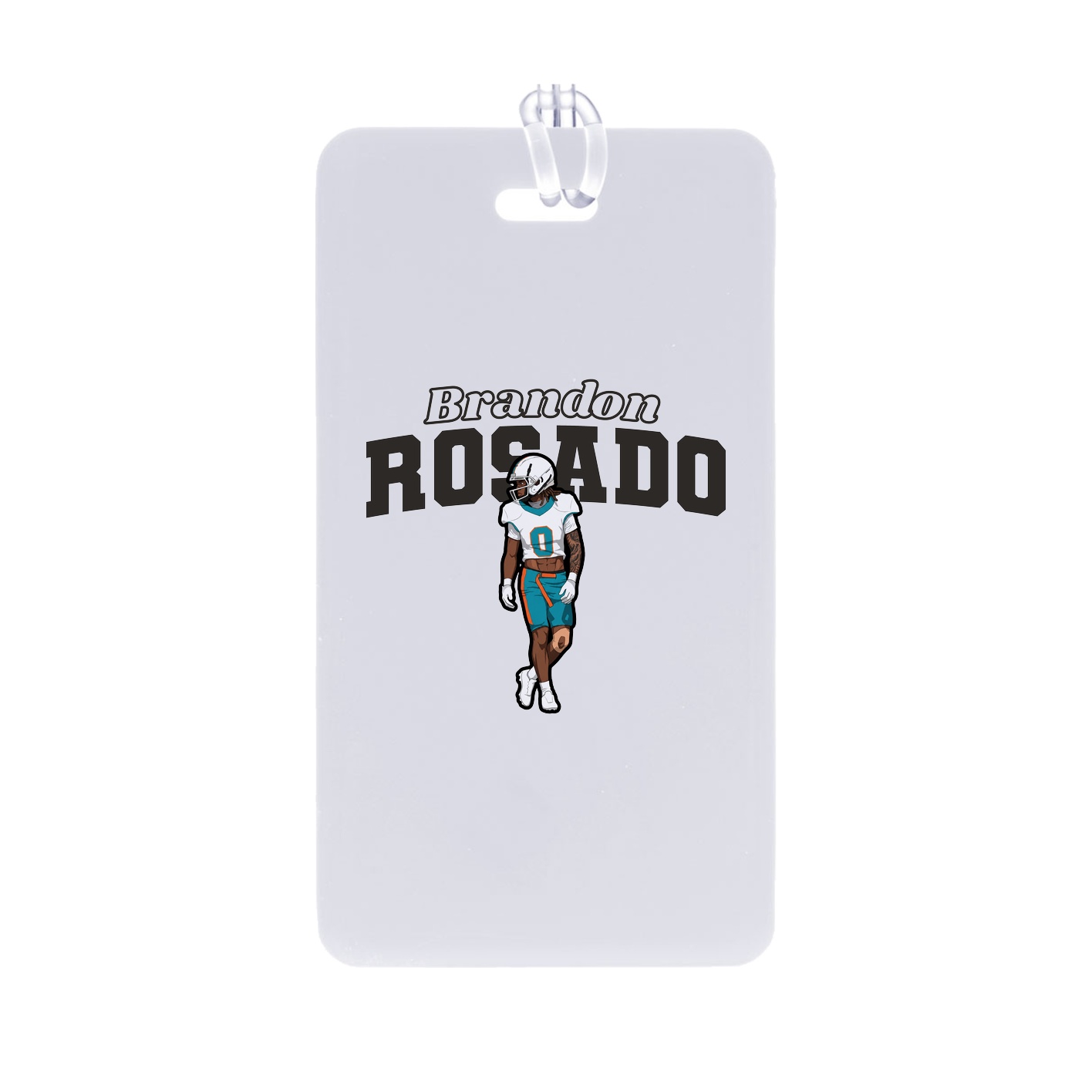 Bag Tag — Name Arch in Classic