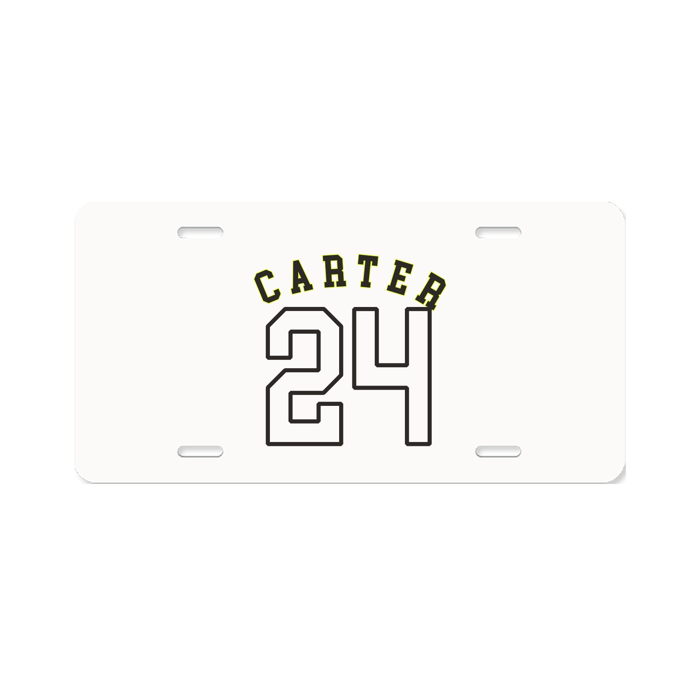 License Plate — Shirsey Arch in Classic