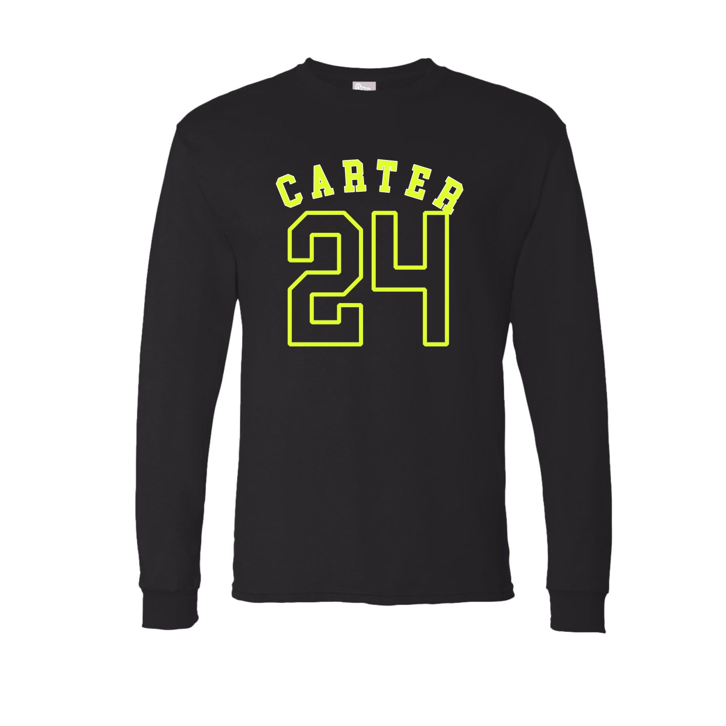 Long Sleeve Tee — Shirsey Arch in Black