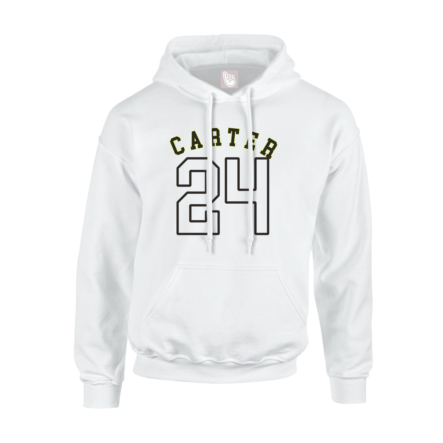 Hoodie — Shirsey Arch in White