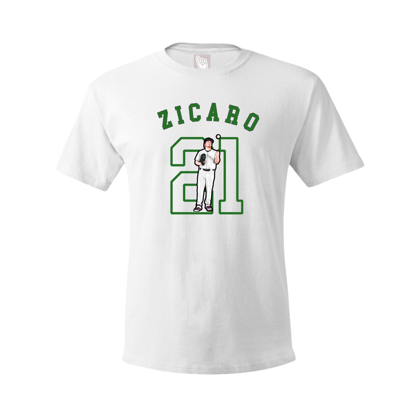 Tee — Shirsey Arch in White