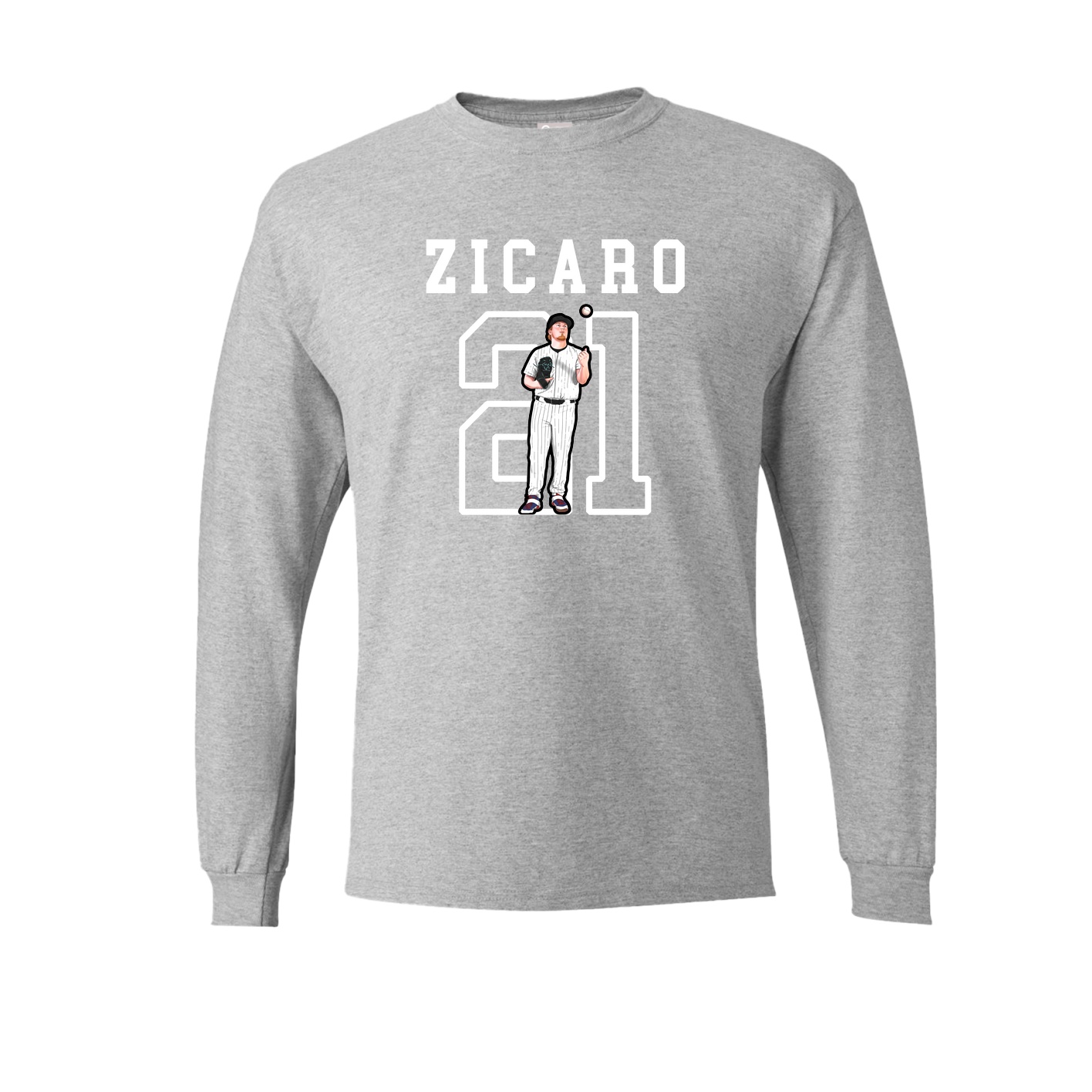 Long Sleeve Tee — Shirsey in Grey