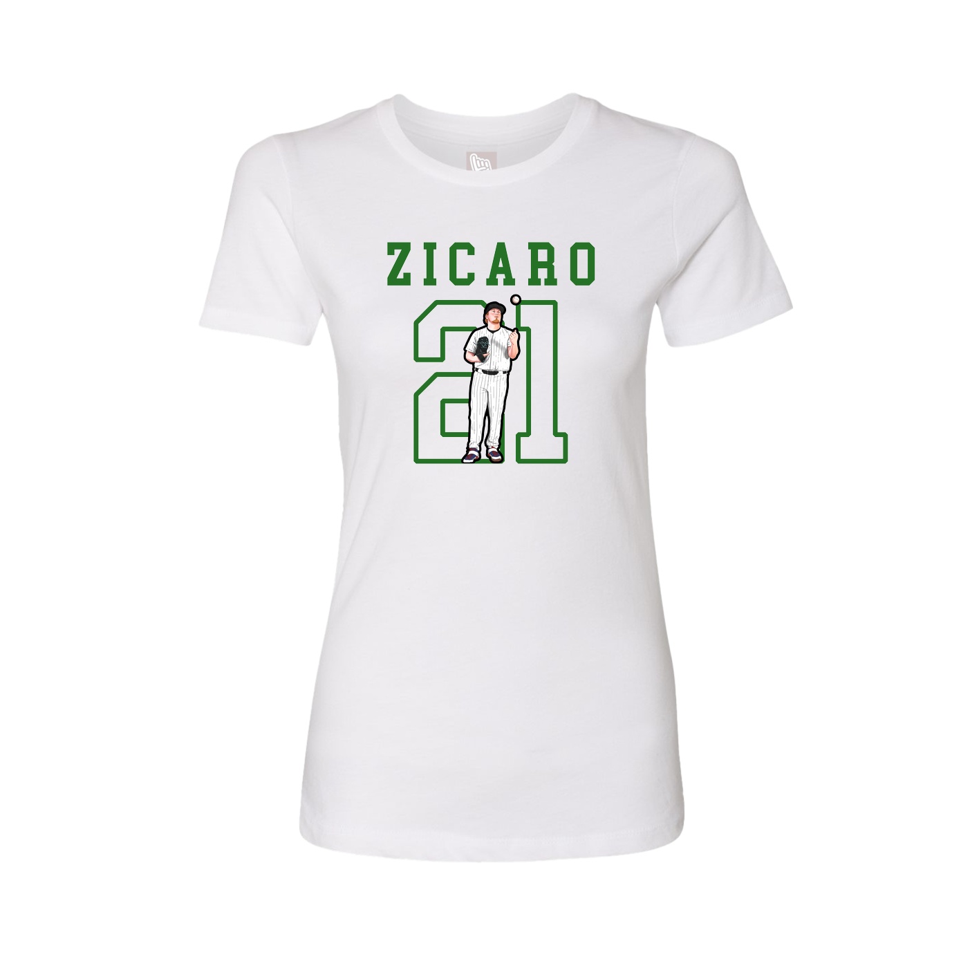 Fitted Women's Tee — Shirsey in White