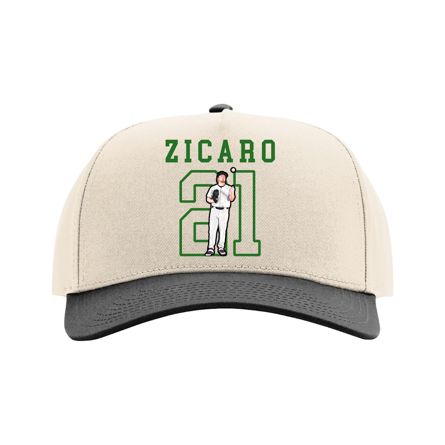 Full Fabric Five-Panel Champ Cap