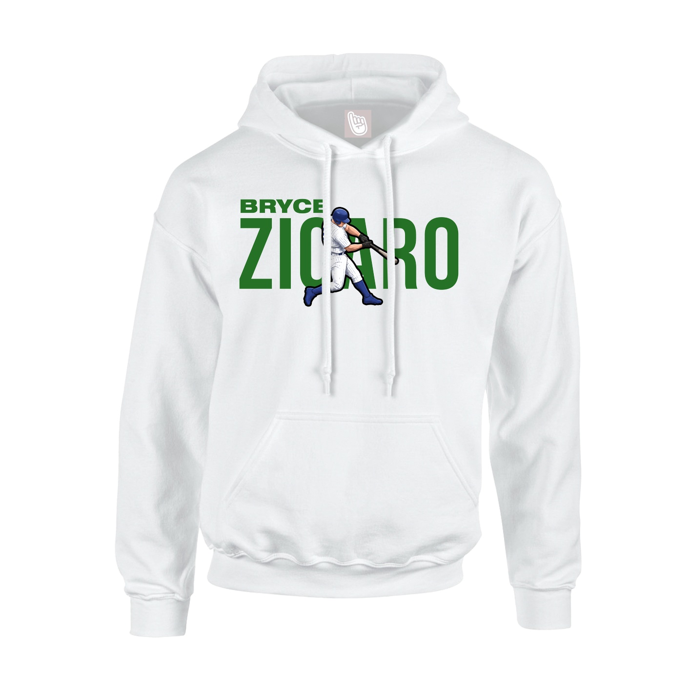 Hoodie — Player Name in White