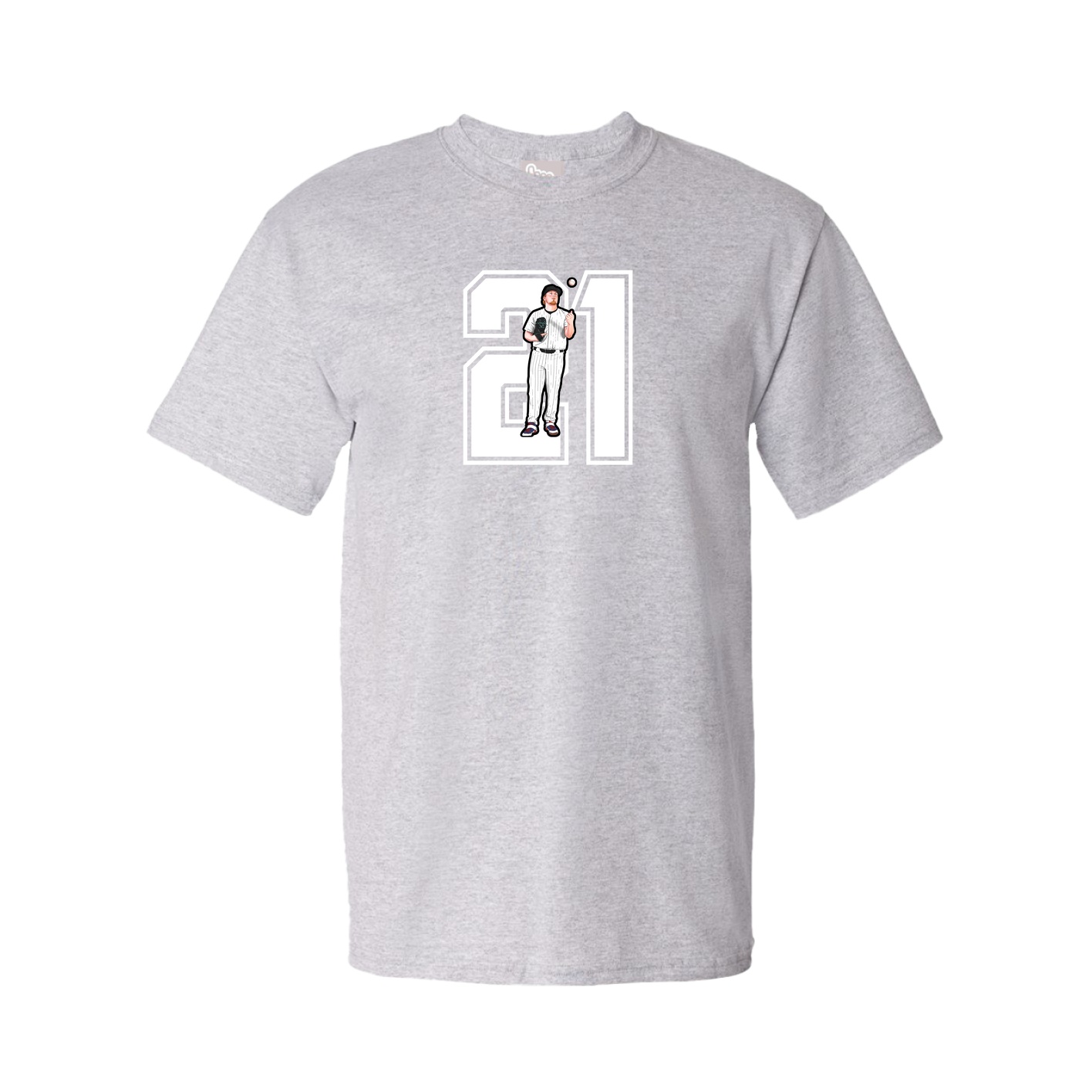 Tee — Number in Grey