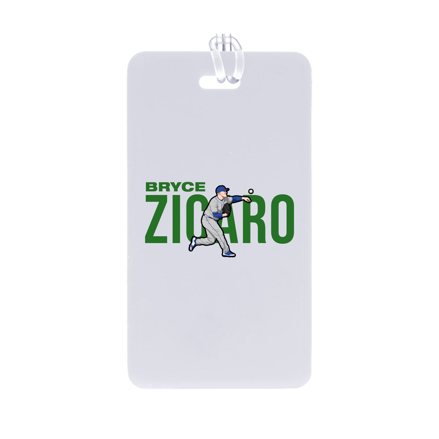 Bag Tag — Player Name in Classic