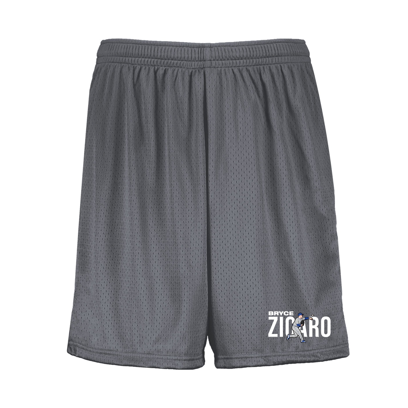 Shorts — Player Name in Grey
