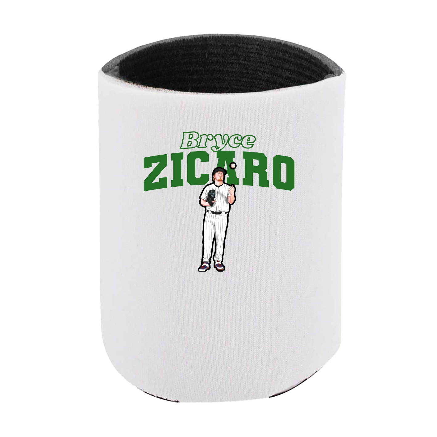 Can Holder — Name Arch in White