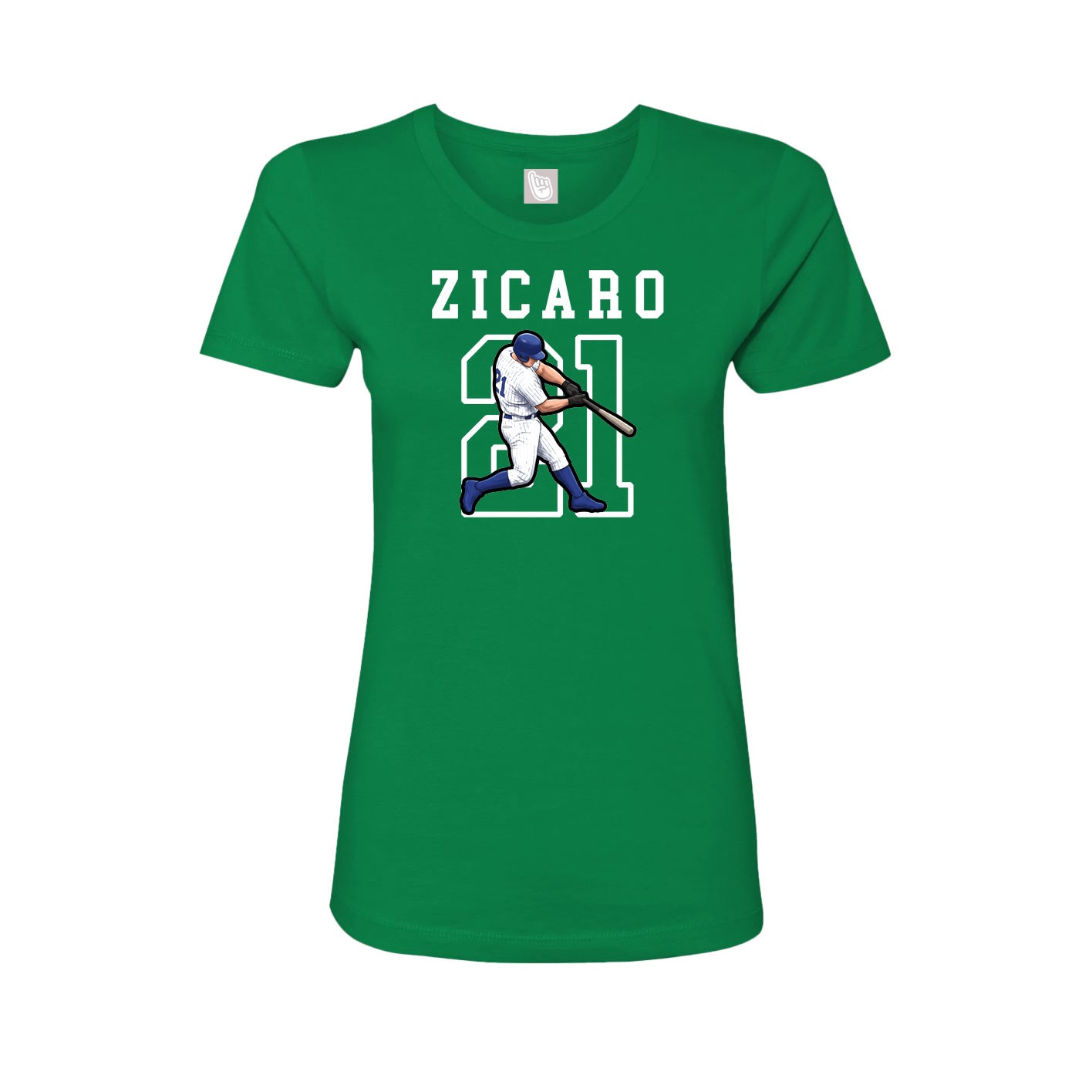Fitted Women's Tee — Shirsey in Green