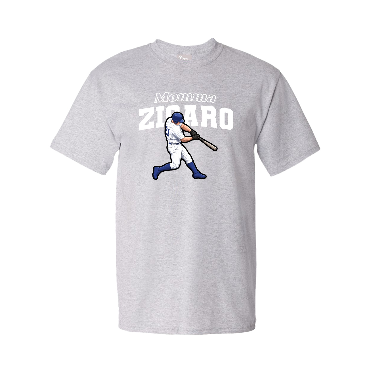 Youth Tee — Mothers Day Block in Grey