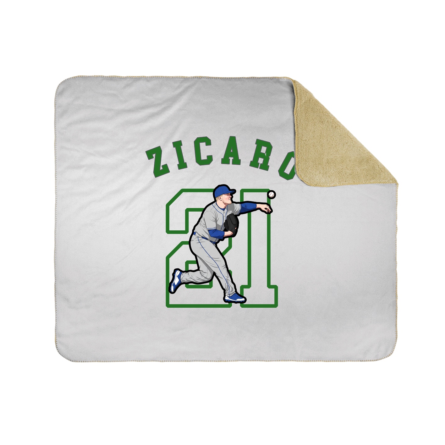 Throw Blanket — Shirsey Arch in White