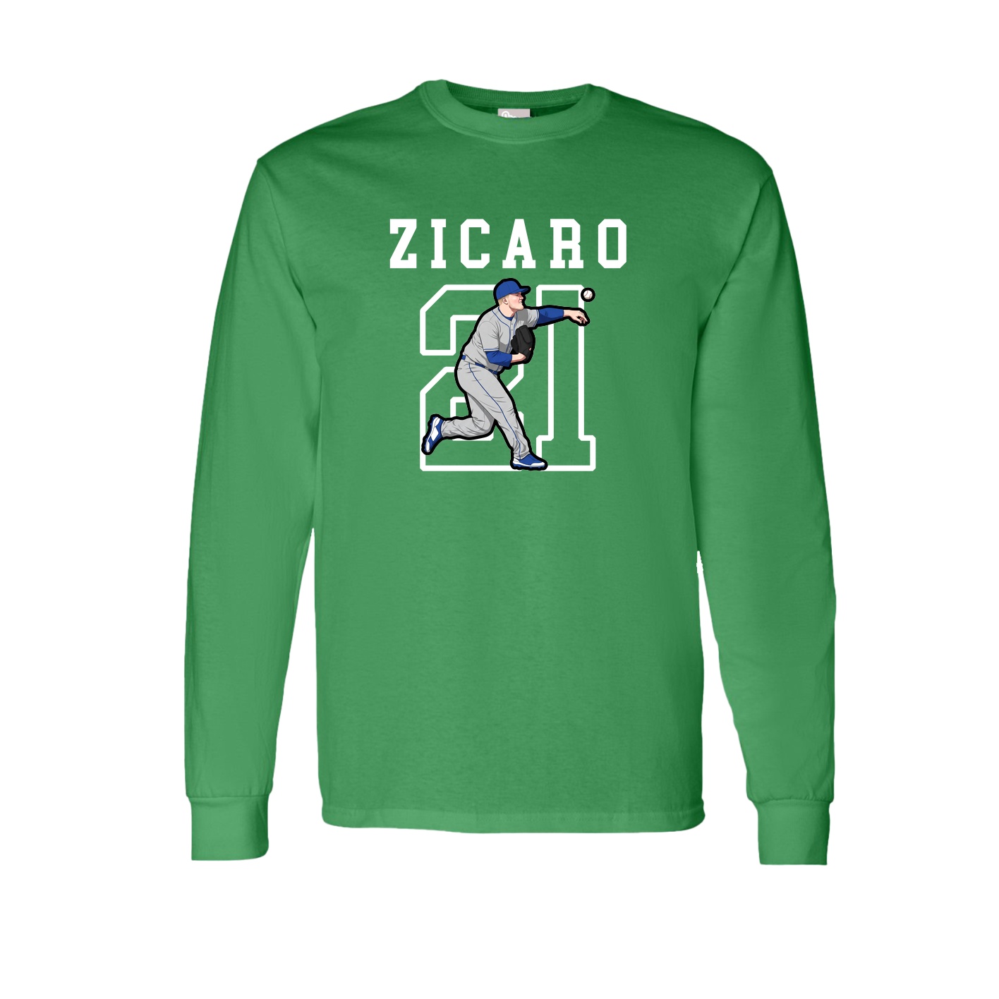 Long Sleeve Tee — Shirsey in Green