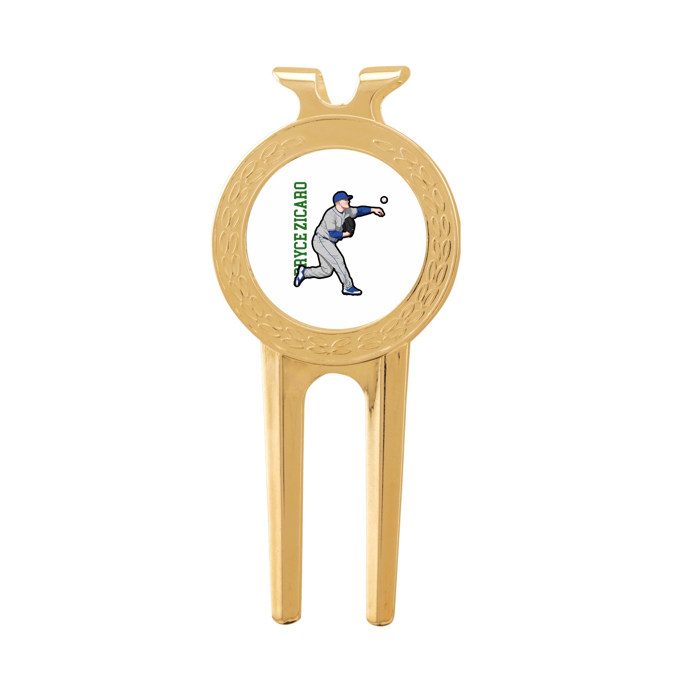 Divot Tool with Ball Marker — Name Vertical in Classic