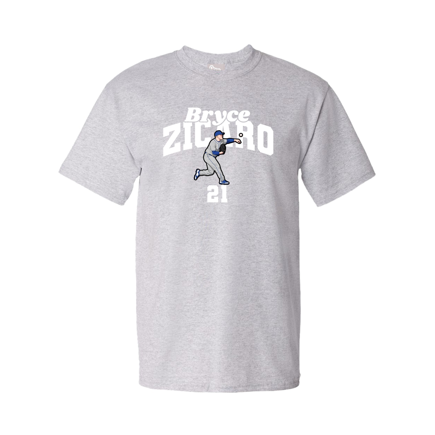 Youth Tee — Signature Arch in Grey