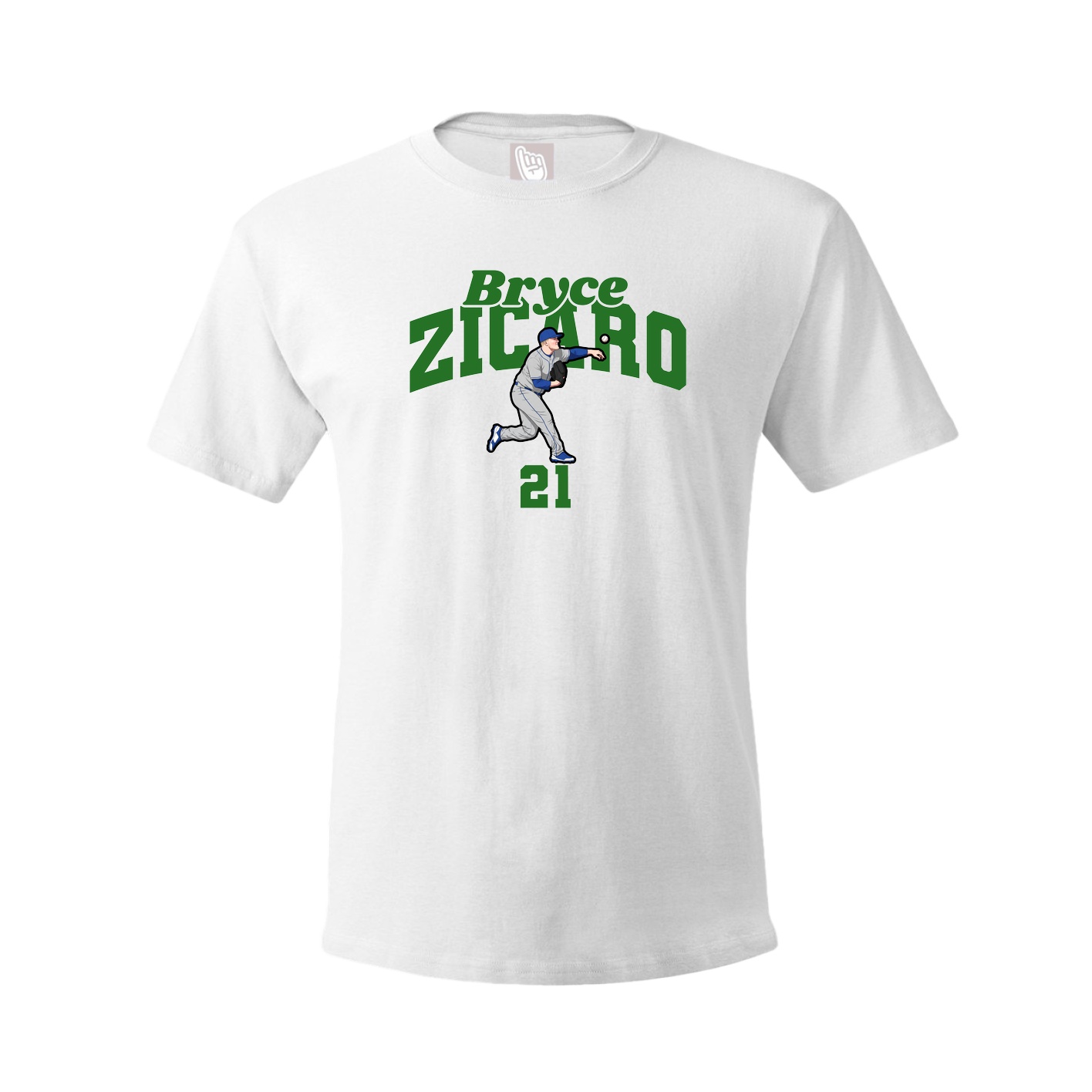 Youth Tee — Signature Arch in White
