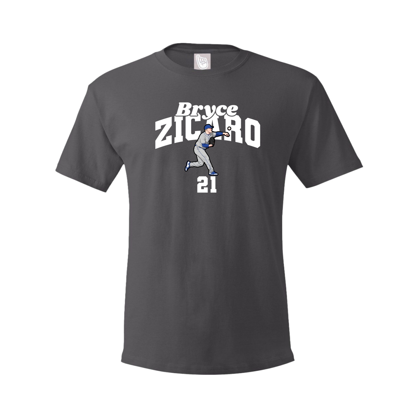 Youth Tee — Signature Arch in Grey